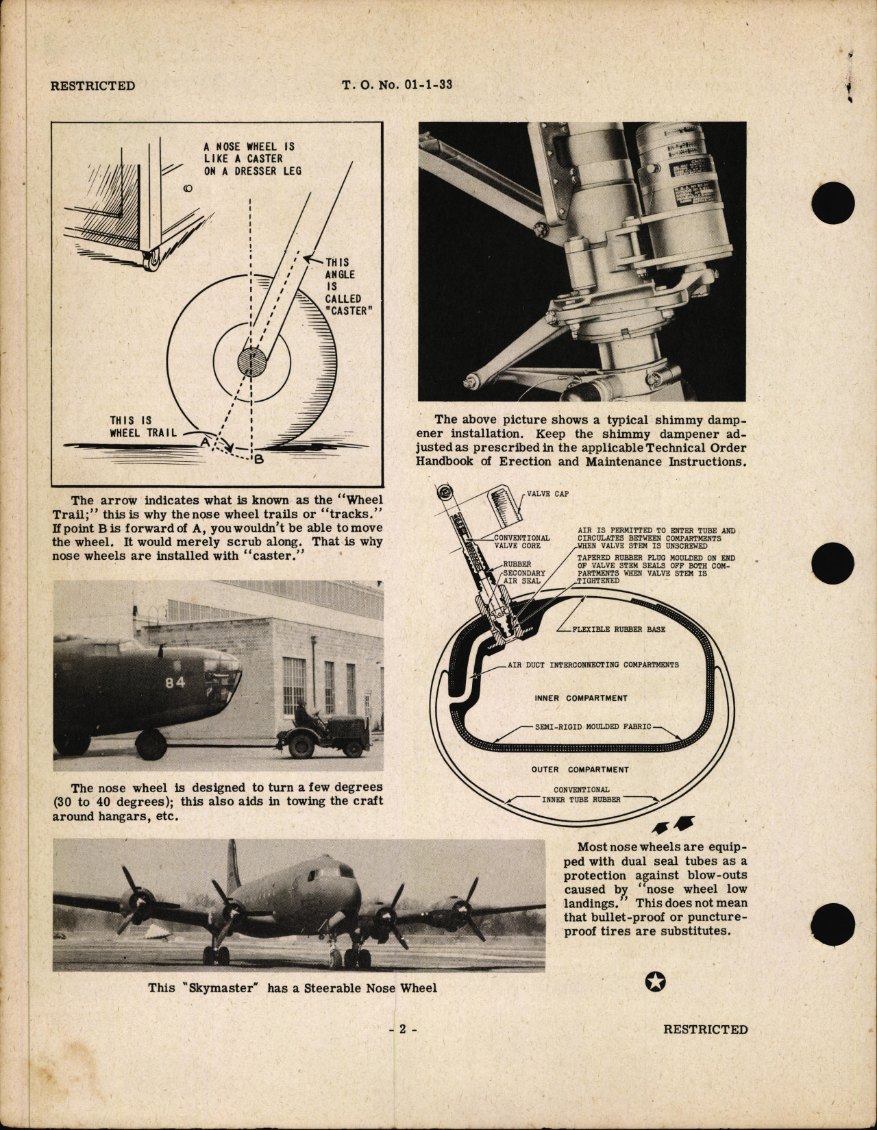 Sample page 2 from AirCorps Library document: Operation & Technique of Nose Wheel Airplanes, 01-1-33