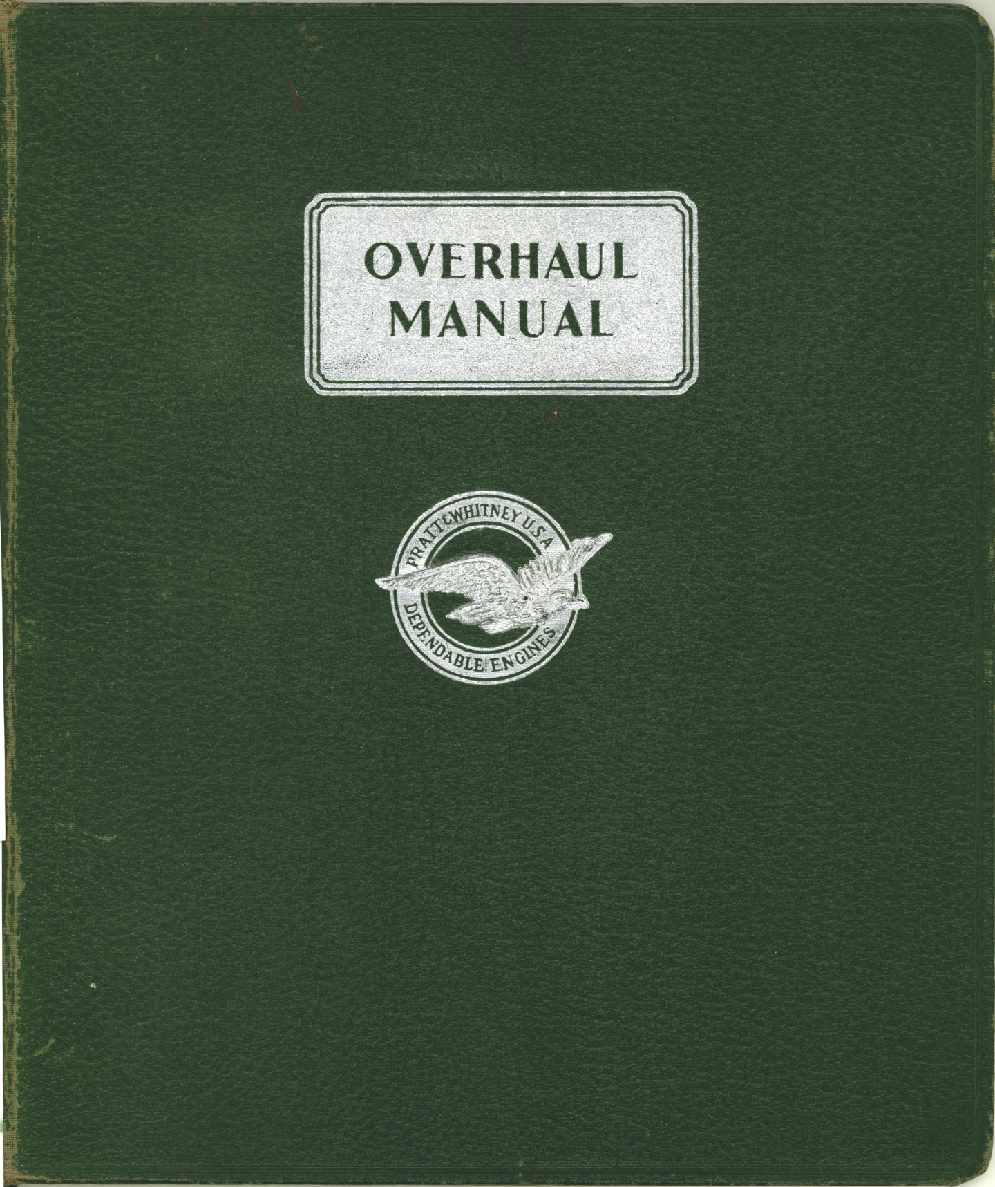 Sample page 1 from AirCorps Library document: Ovh Manual for Wasp Jr B, Wasp H1 and Hornet E Series Engines