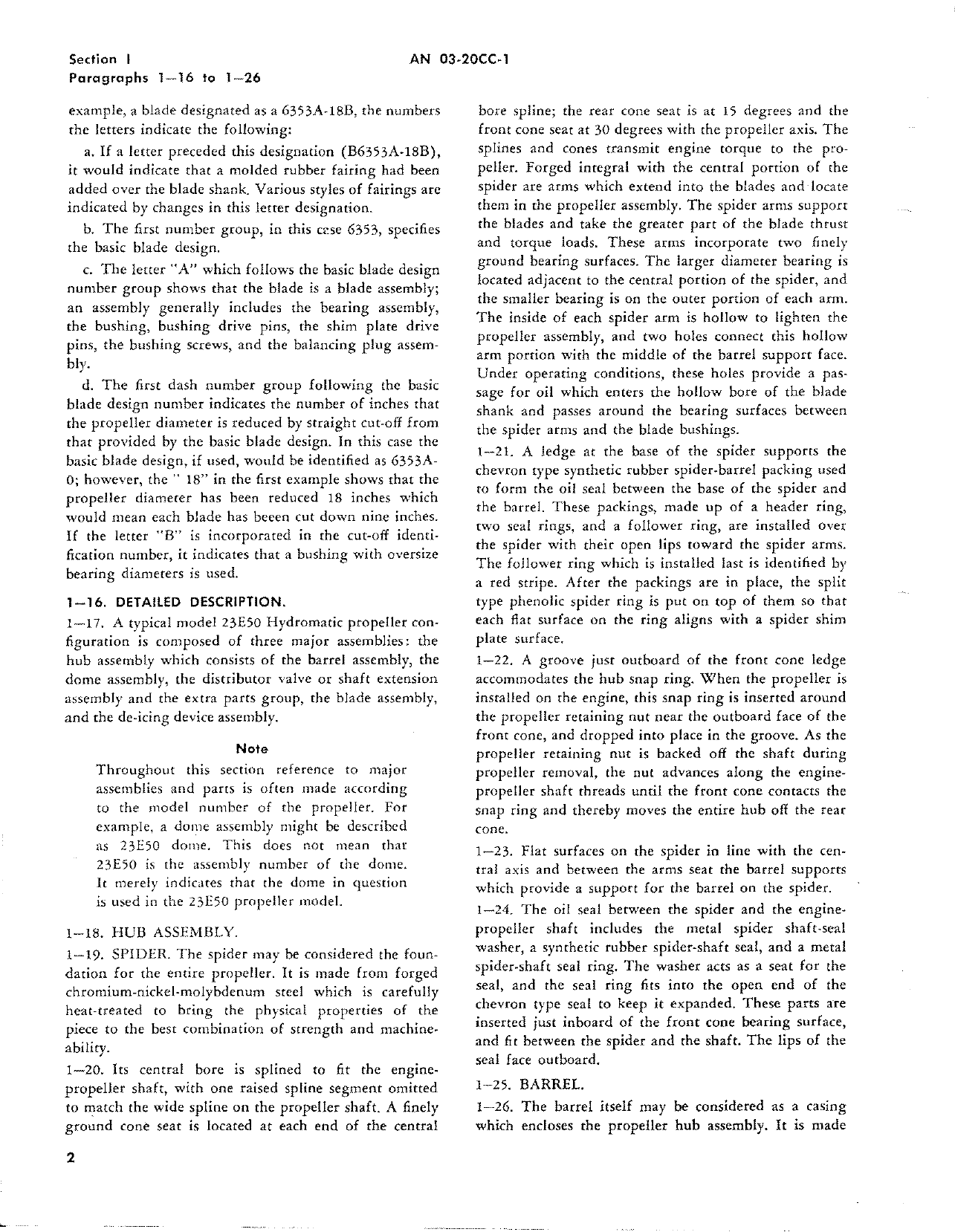 Sample page 6 from AirCorps Library document: Overhaul Instructions for Hydromatic Propellers