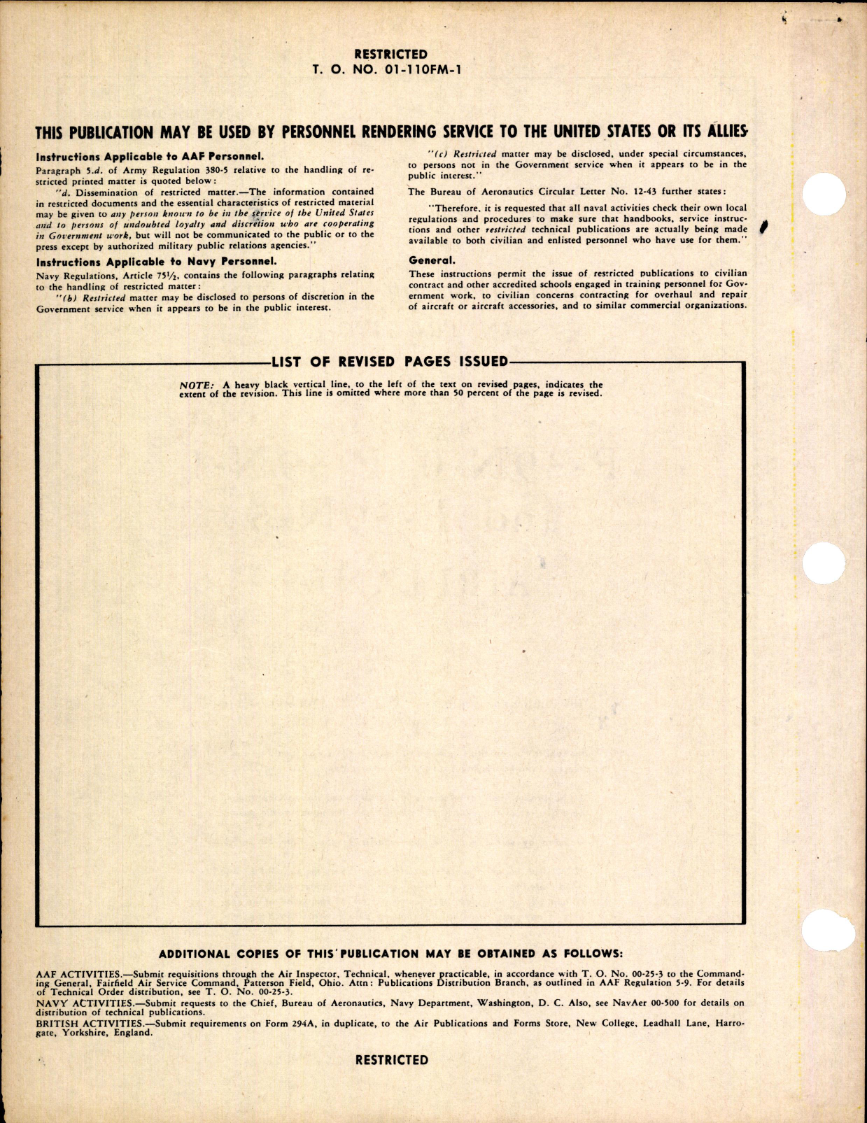 Sample page 2 from AirCorps Library document: Pilot's Flight Operating Instructions for P-39