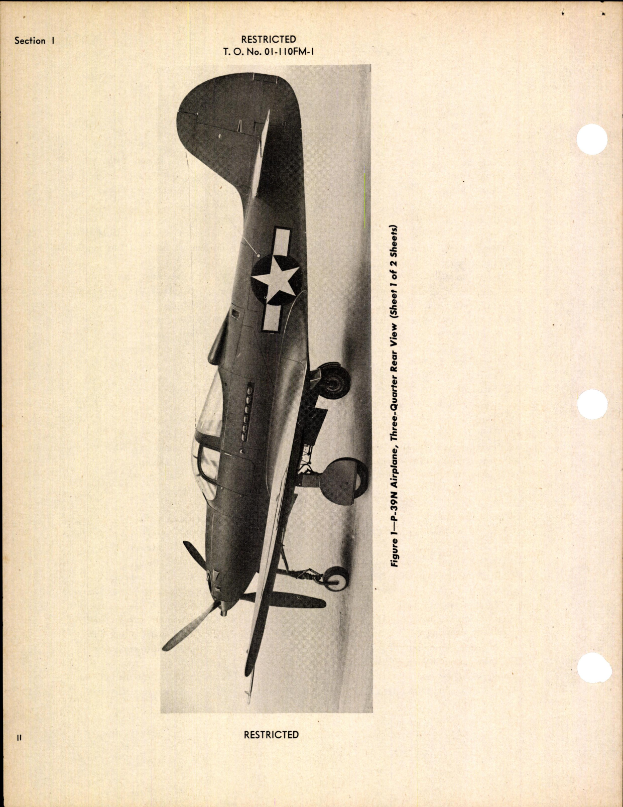 Sample page 4 from AirCorps Library document: Pilot's Flight Operating Instructions for P-39
