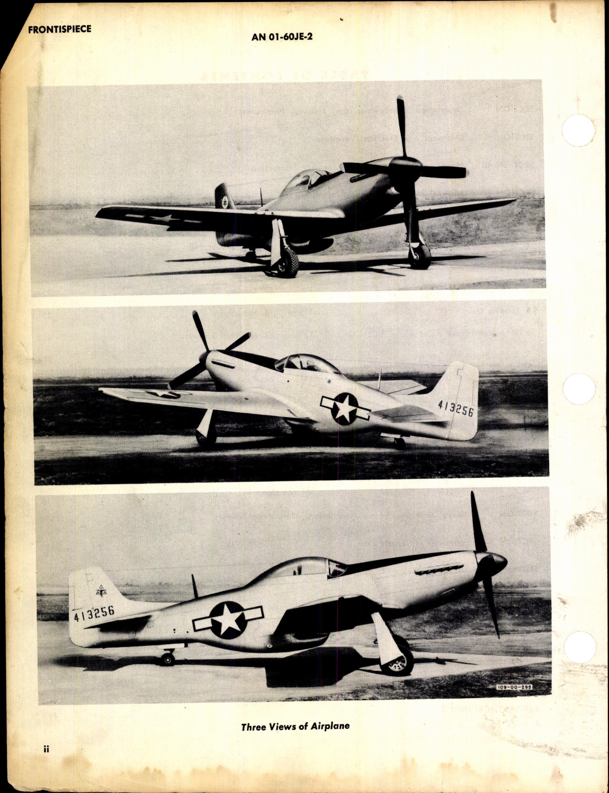 Sample page 6 from AirCorps Library document: Erection and Maintenance Instructions for P-51D, P-51K, and P-51M