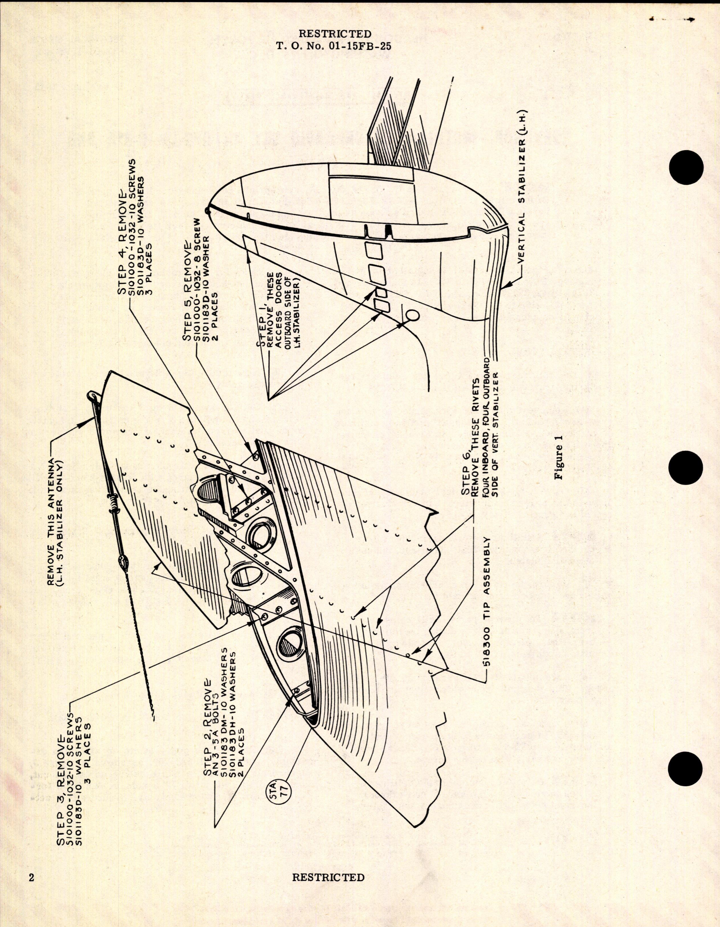 Sample page 2 from AirCorps Library document: Installation of Radio Set AN/APS-13 for P-61A and P-61B
