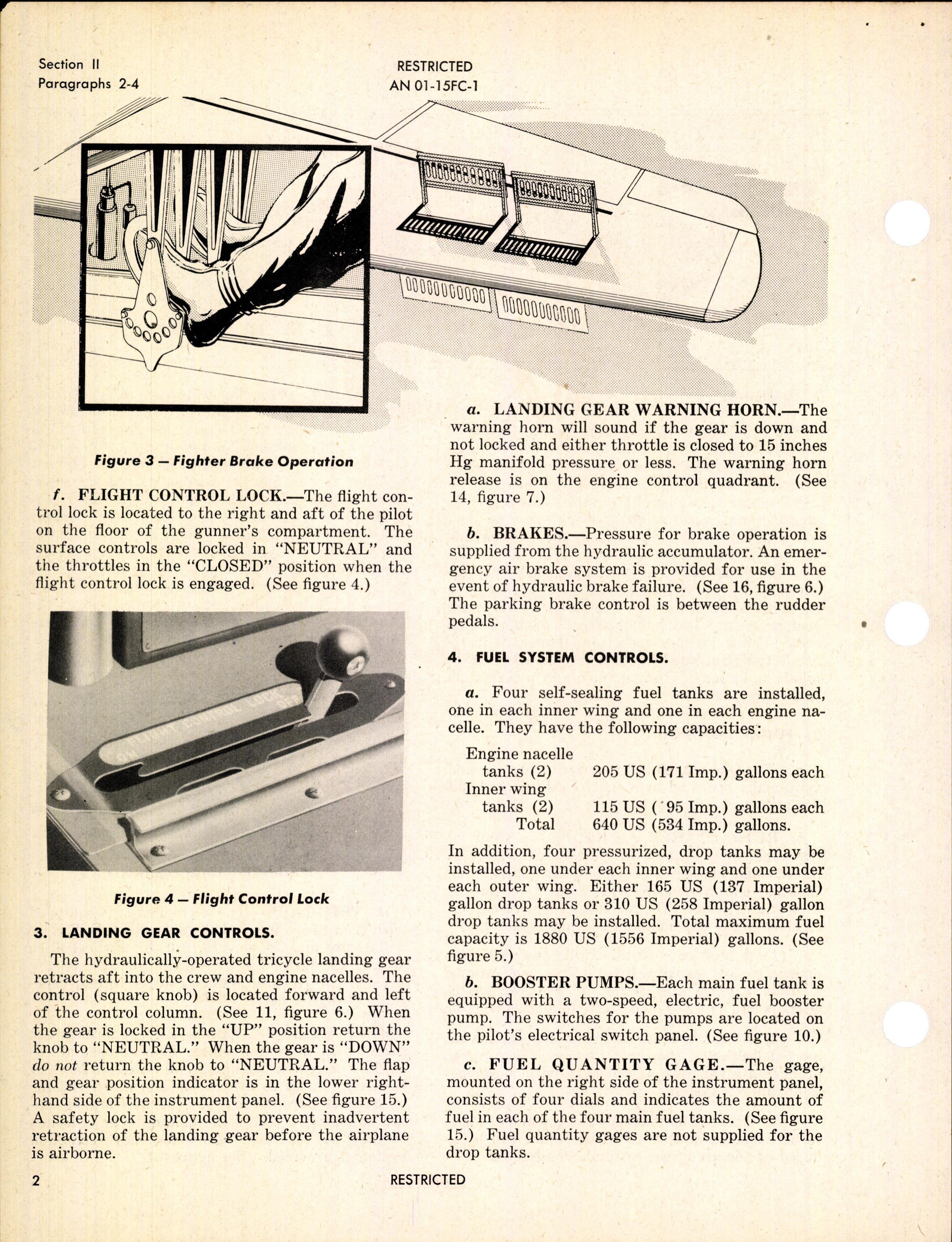 Sample page 6 from AirCorps Library document: Pilot's Flight Operating Instructions for P-61C Airplane