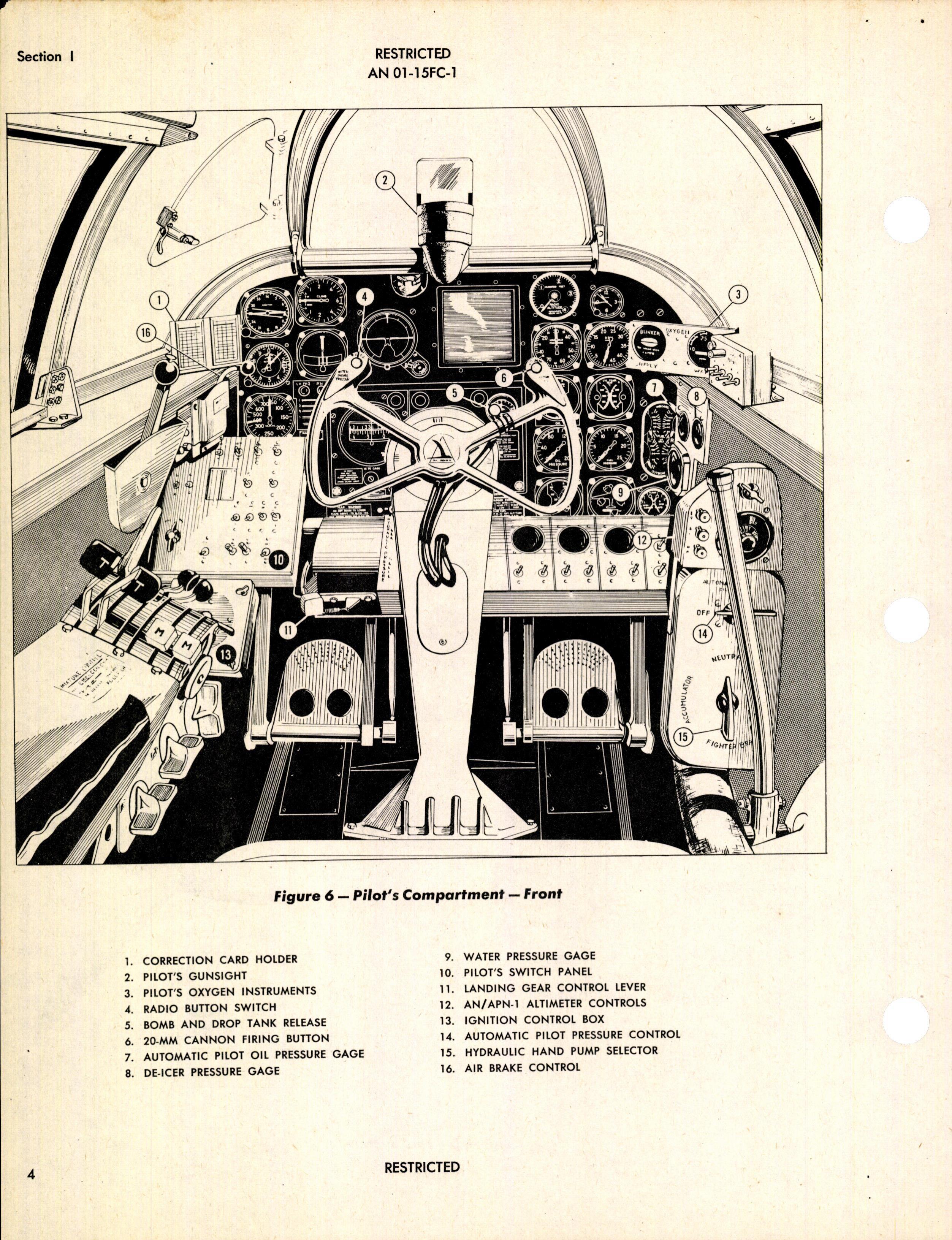 Sample page 8 from AirCorps Library document: Pilot's Flight Operating Instructions for P-61C Airplane