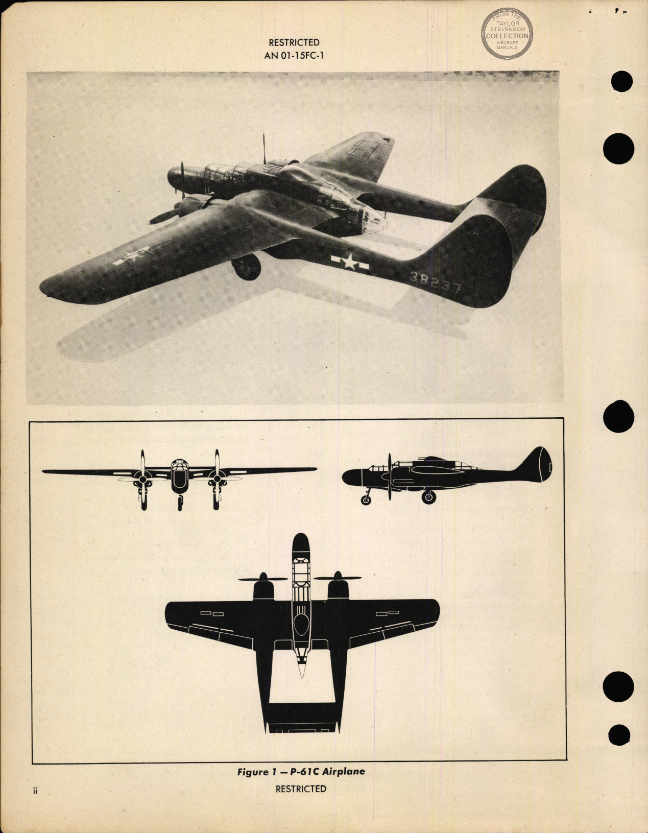Sample page 4 from AirCorps Library document: Pilot's Flight Operating Instructions for Army Model P-61C