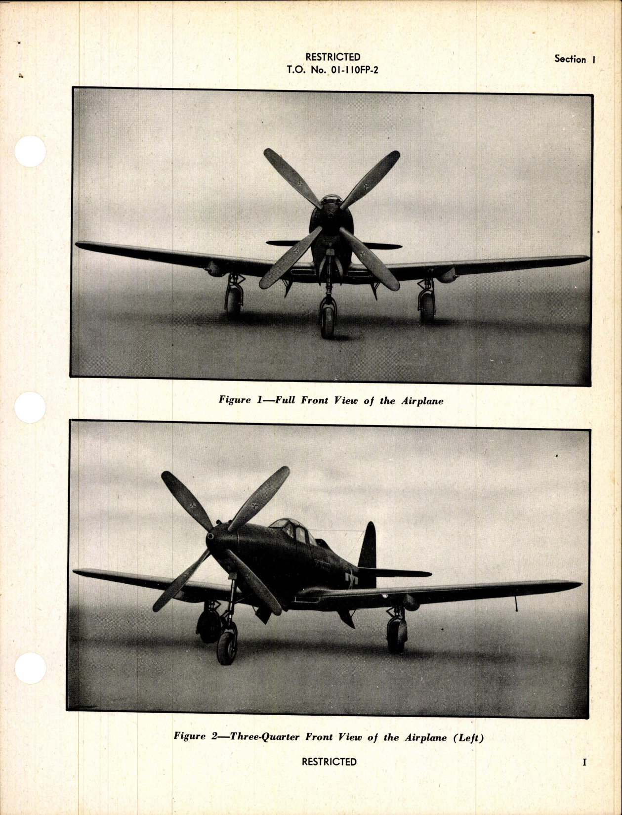 Sample page 3 from AirCorps Library document: Erection and Maintenance Instructions for P-63