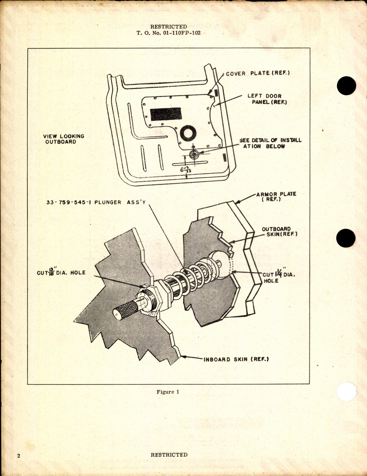 Sample page 2 from AirCorps Library document: Installation of Hit Scoring System Test Device
