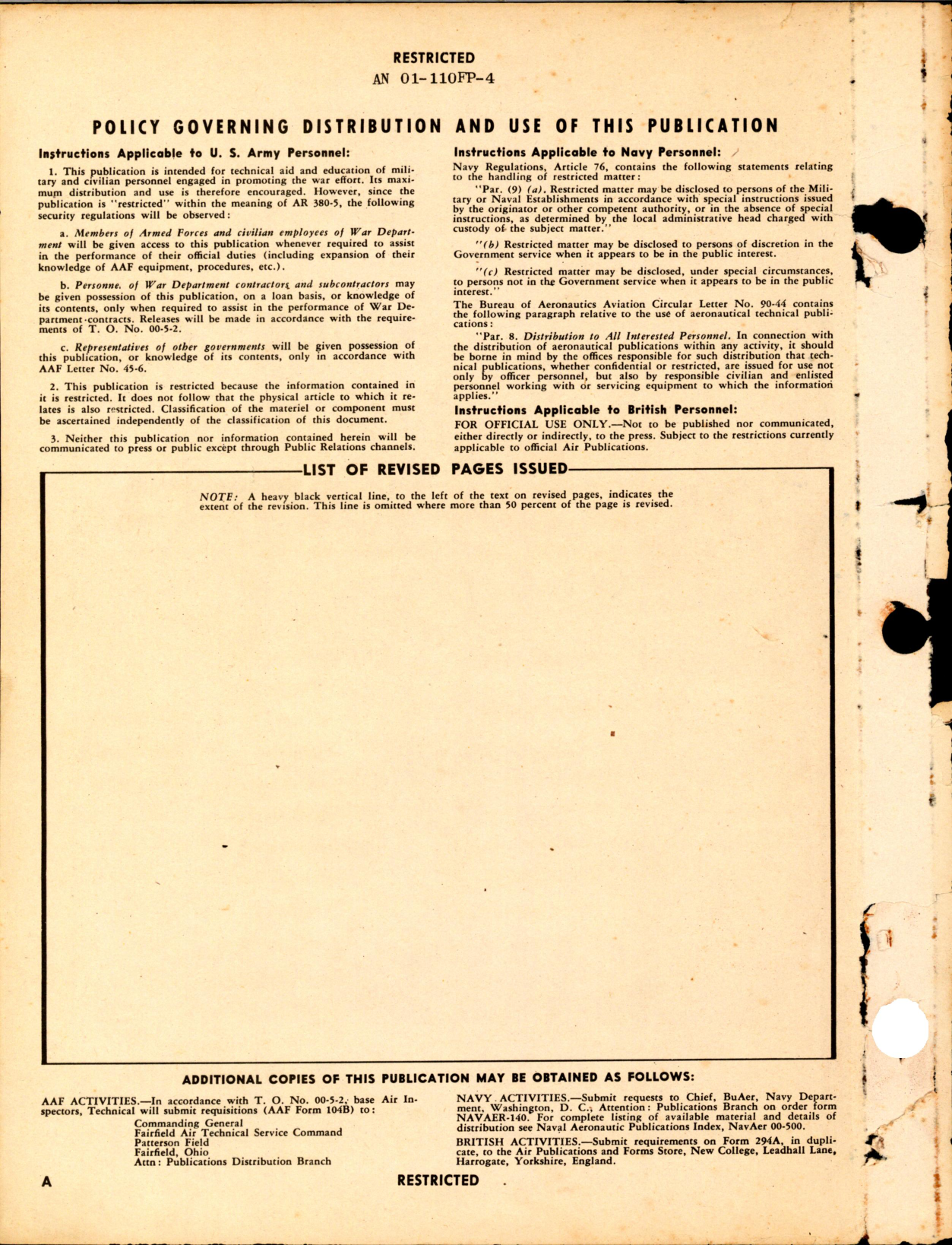 Sample page 2 from AirCorps Library document: Parts Catalog for P-63A