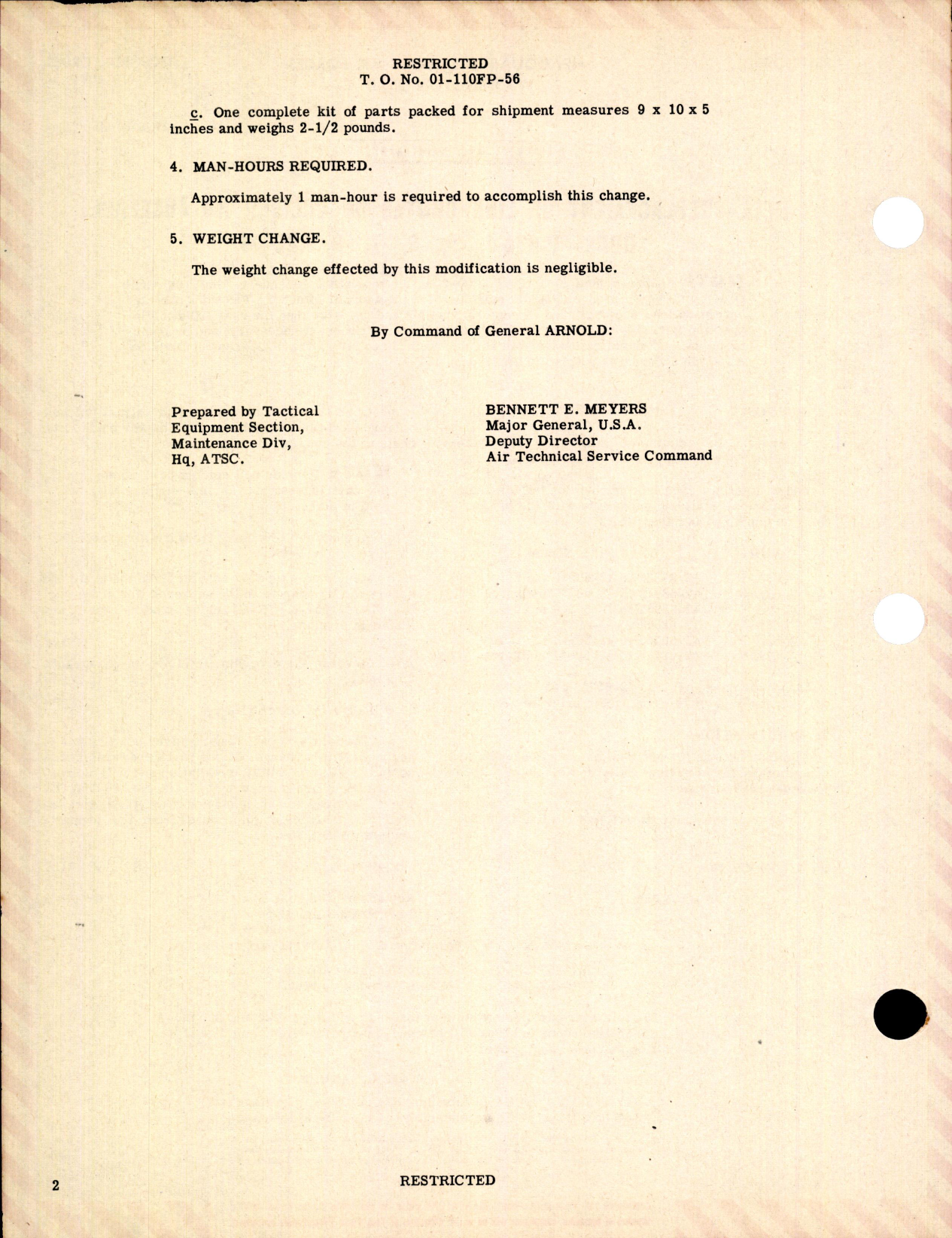 Sample page 2 from AirCorps Library document: Replacement of Link Chutes on Caliber .50 Fuselage Guns