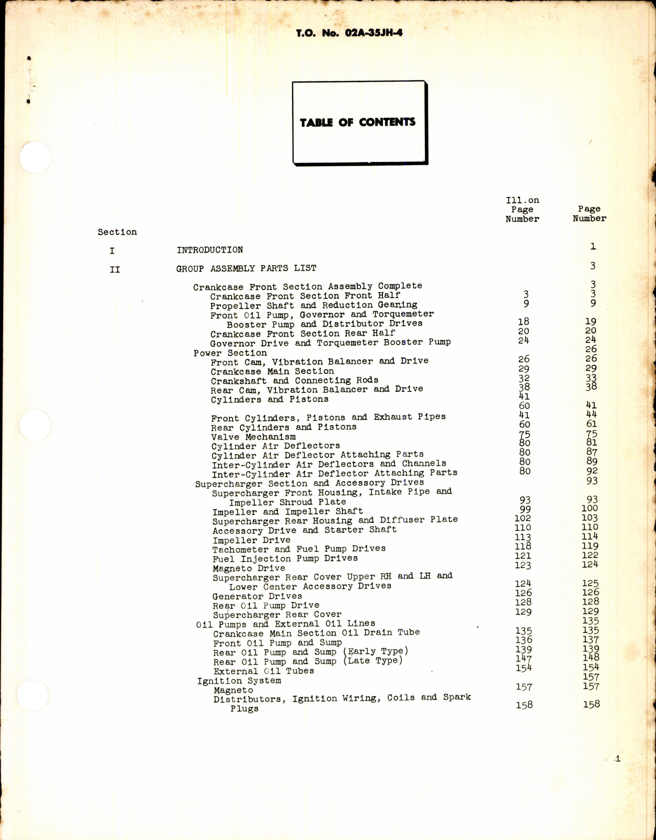 Sample page 3 from AirCorps Library document: Parts Catalog for Models 749C18BD1, and R-3350-75 Engines
