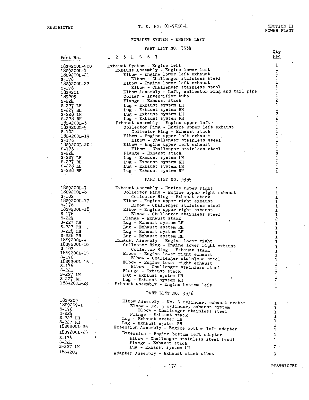 Sample page 177 from AirCorps Library document: Parts Catalog - AT-11