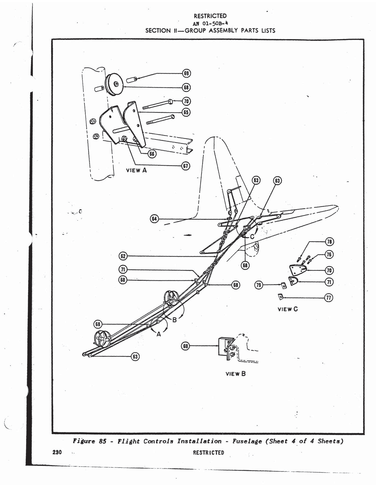 Sample page 232 from AirCorps Library document: Parts Catalog - BT-13, BT-15, SNV-1