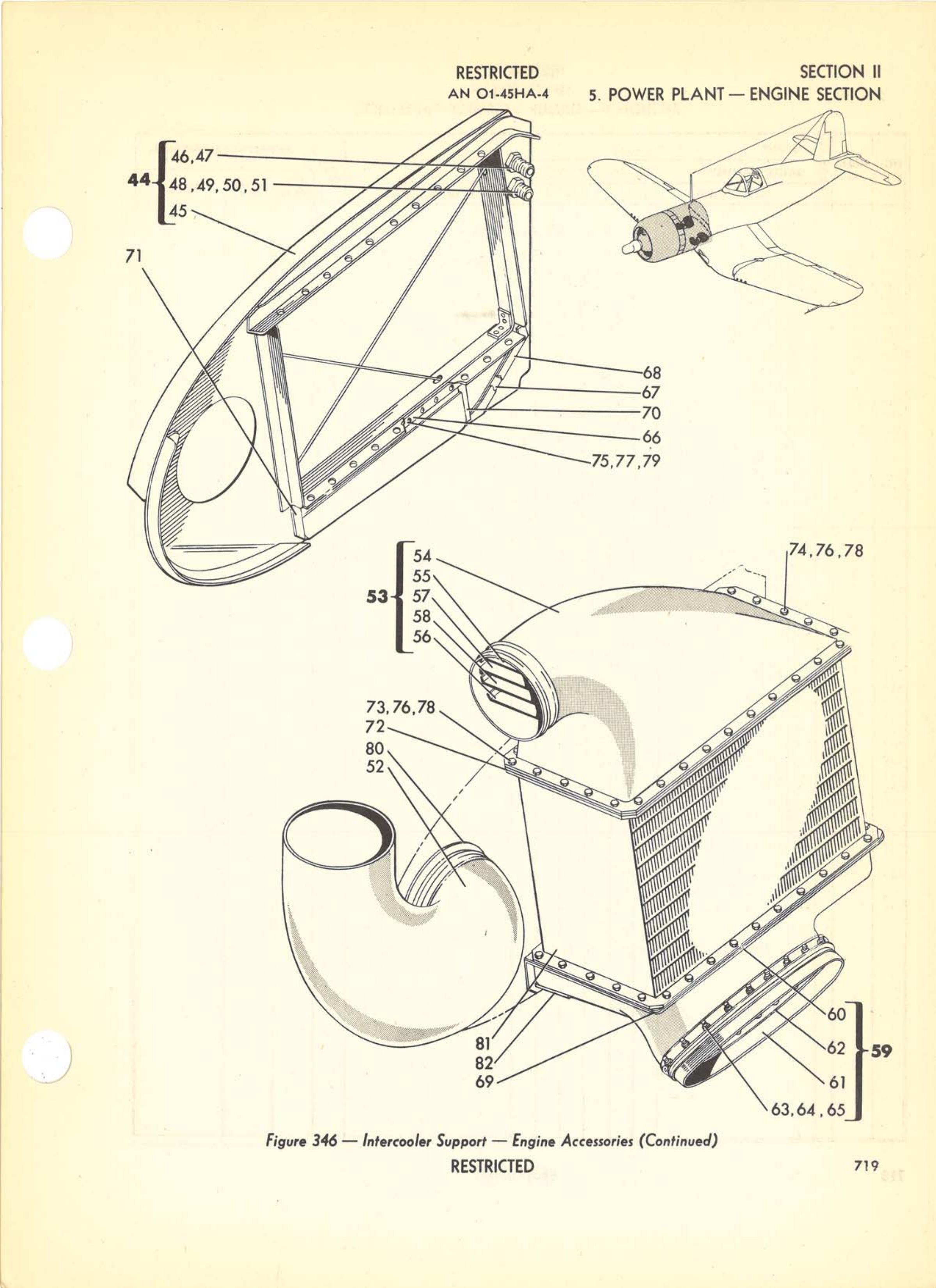 Sample page 747 from AirCorps Library document: Parts Catalog - F4U-1, F3A-1, FG-1