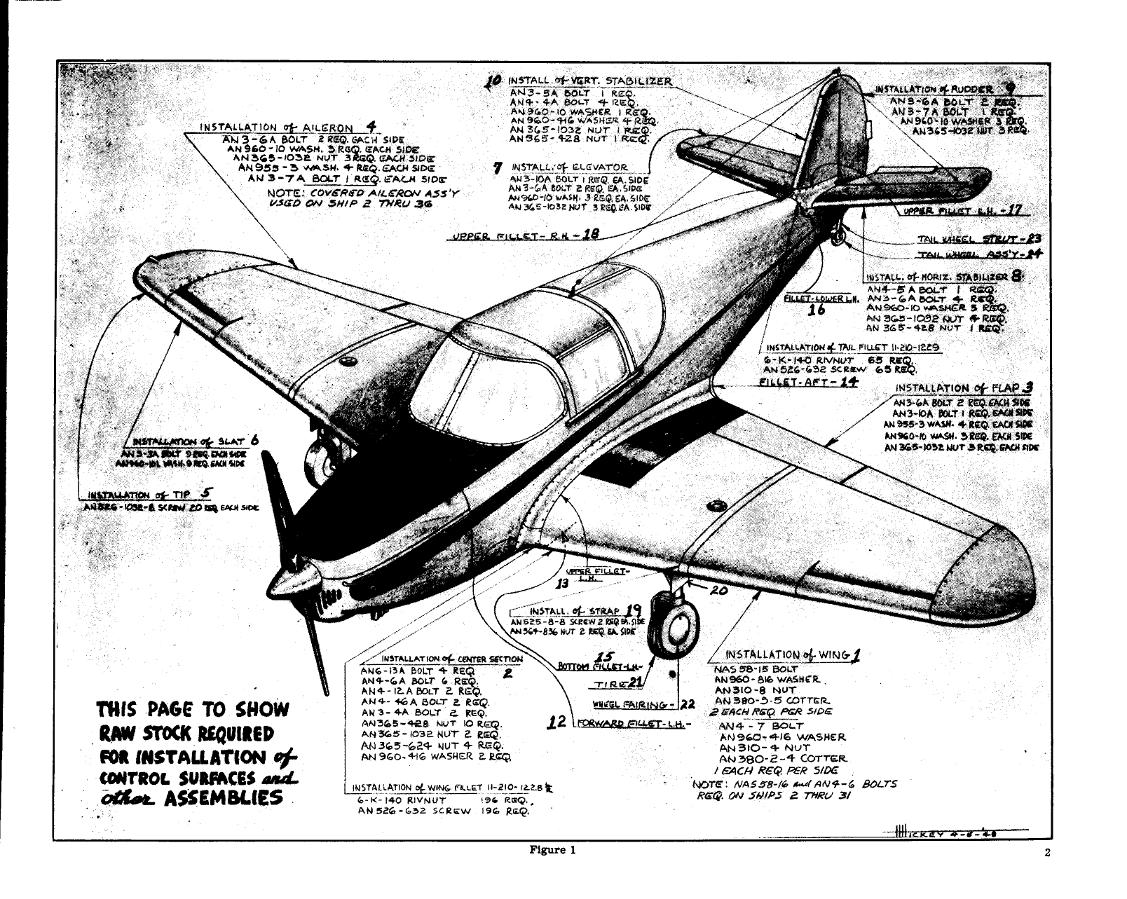 Sample page 7 from AirCorps Library document: Parts Catalog for Swift 125/145 Airplane