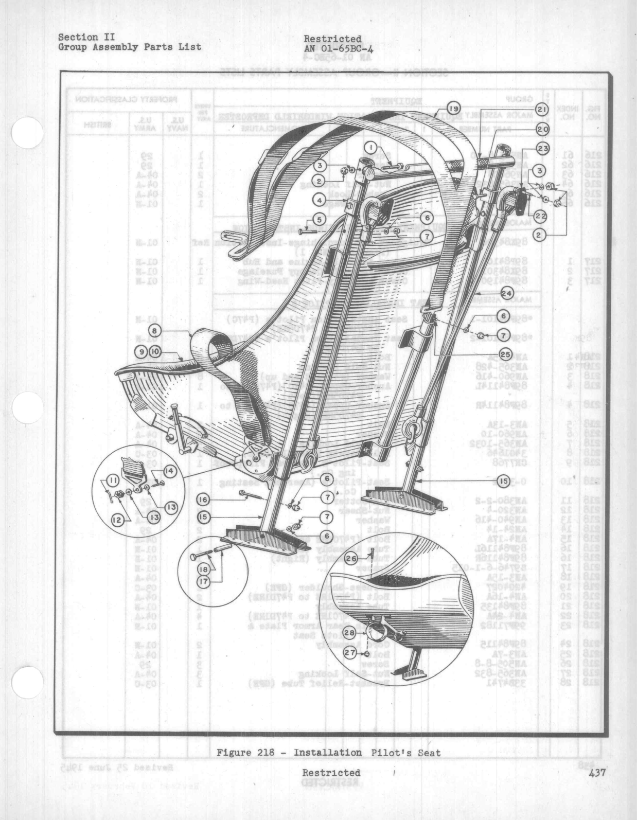 Sample page 597 from AirCorps Library document: Parts Catalog - P-47