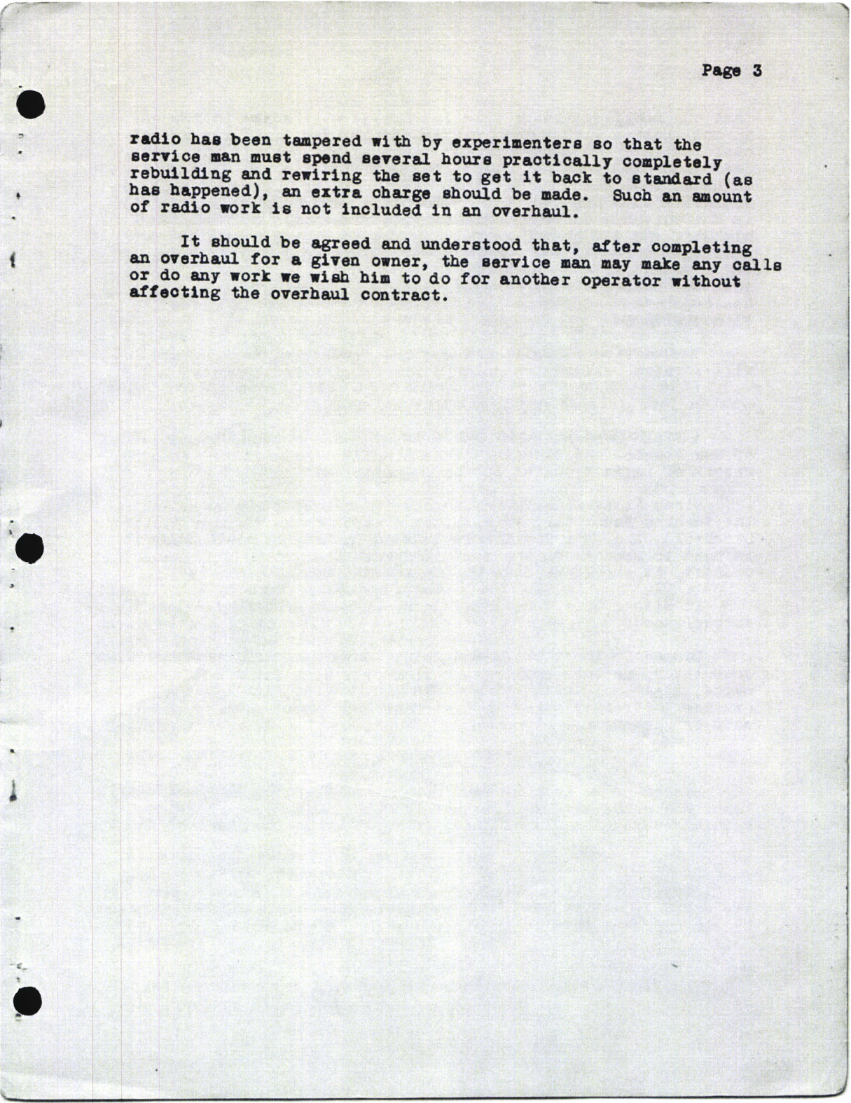 Sample page 5 from AirCorps Library document: Standard Field Overhaul Instructions for C-3 Trainer Models