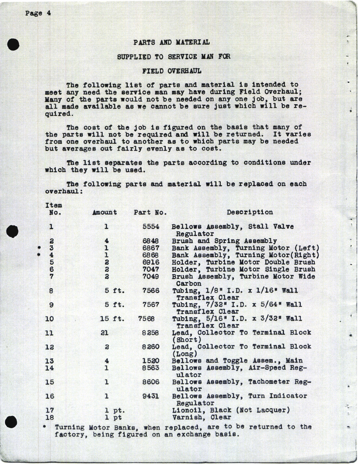 Sample page 6 from AirCorps Library document: Standard Field Overhaul Instructions for C-3 Trainer Models