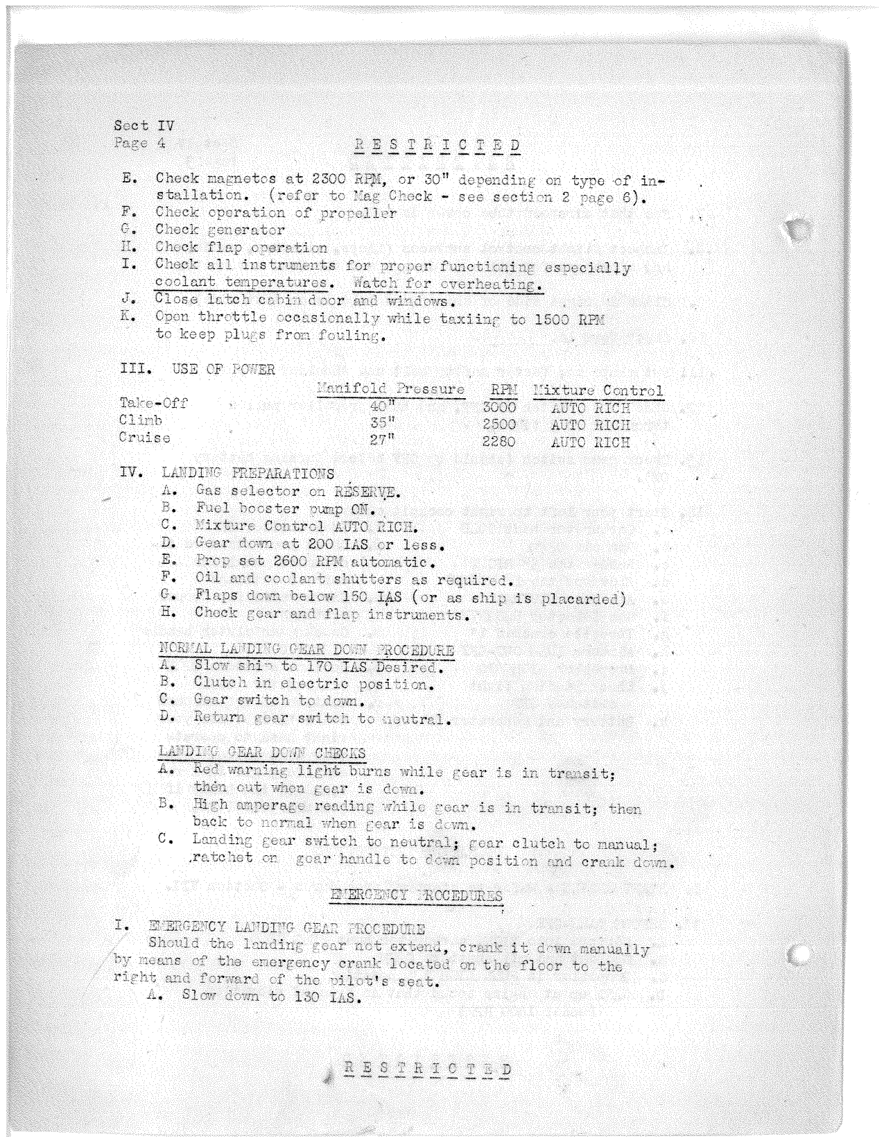 Sample page 5 from AirCorps Library document: Pre-Flight Curriculum for the P-39