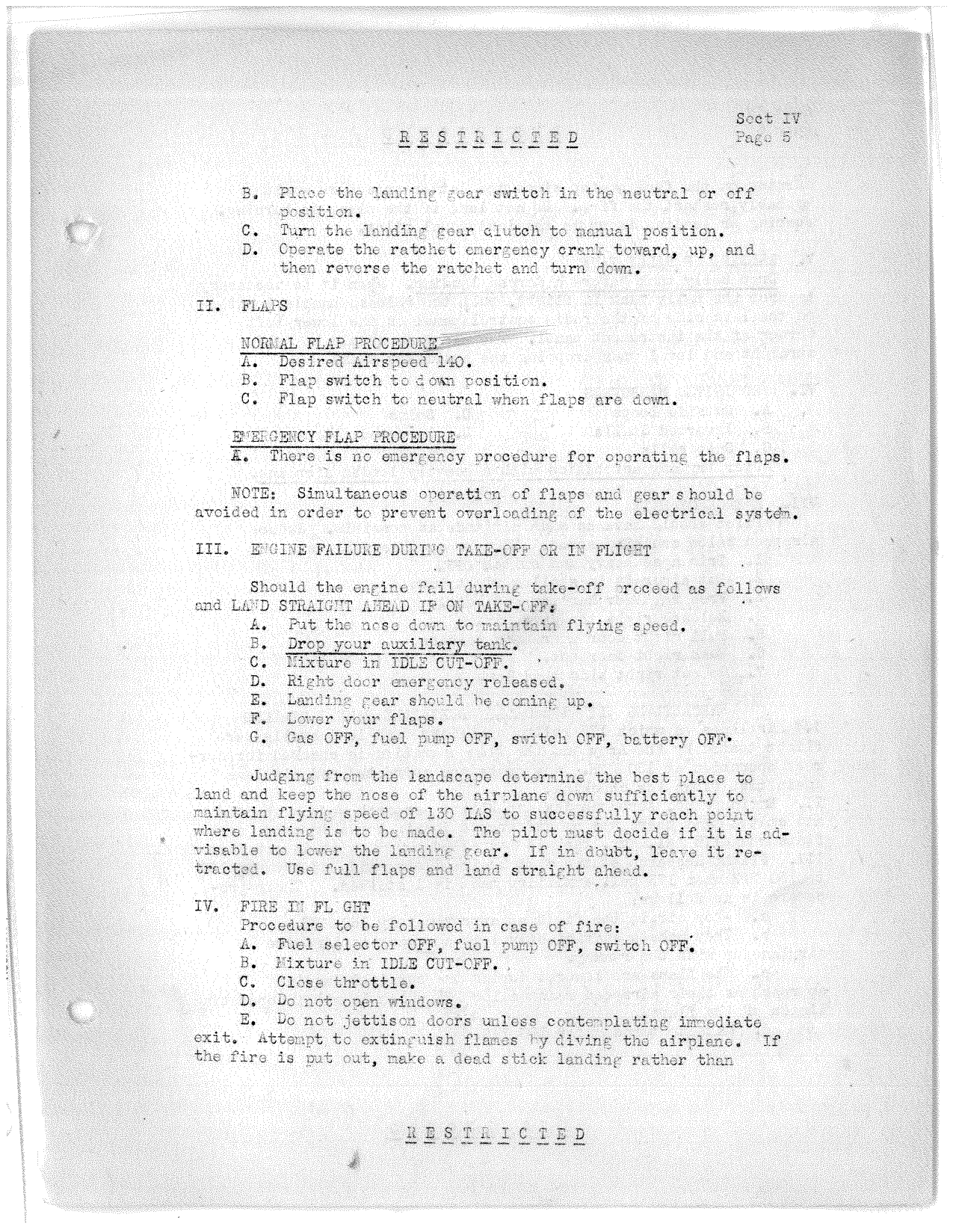 Sample page 6 from AirCorps Library document: Pre-Flight Curriculum for the P-39