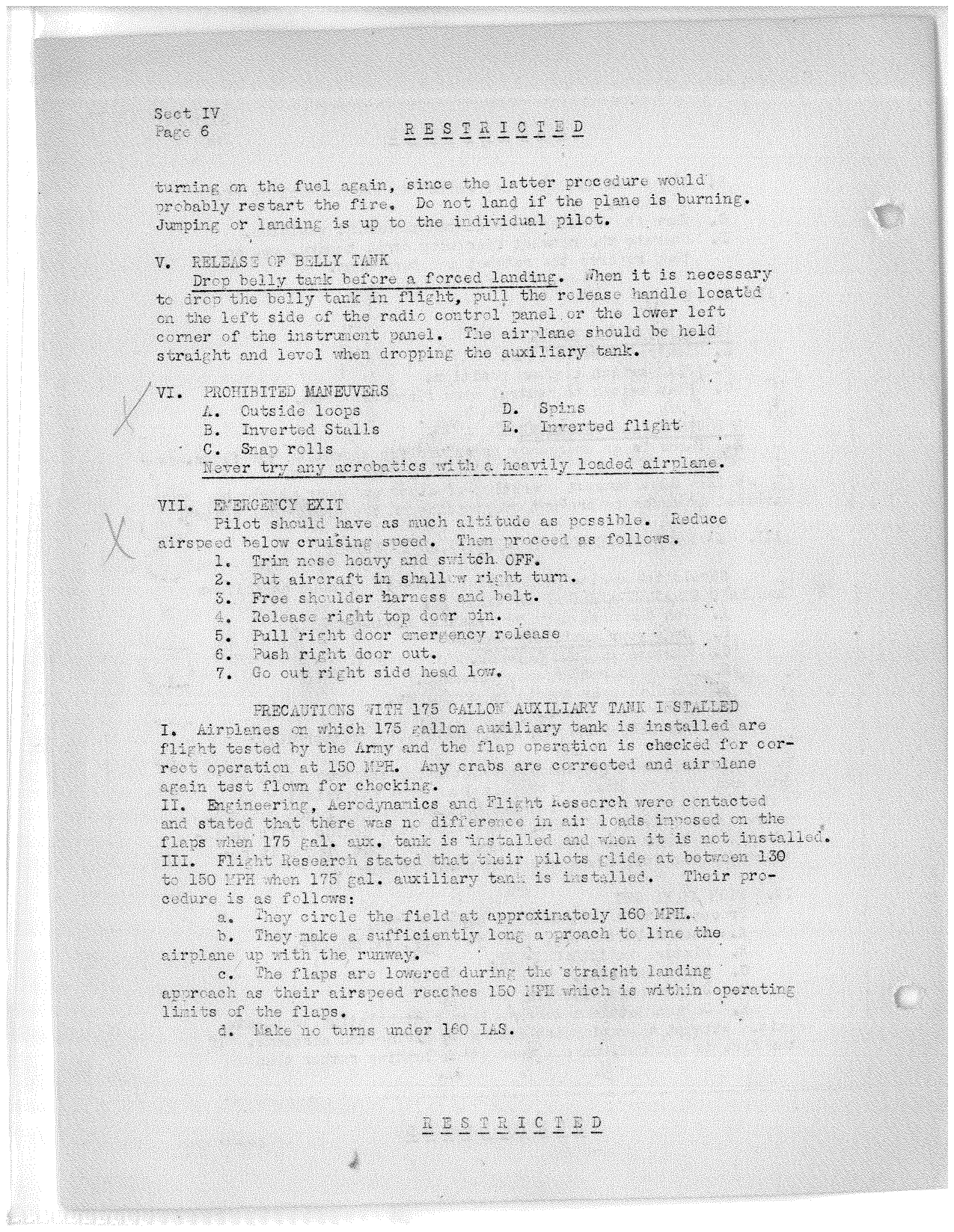 Sample page 7 from AirCorps Library document: Pre-Flight Curriculum for the P-39