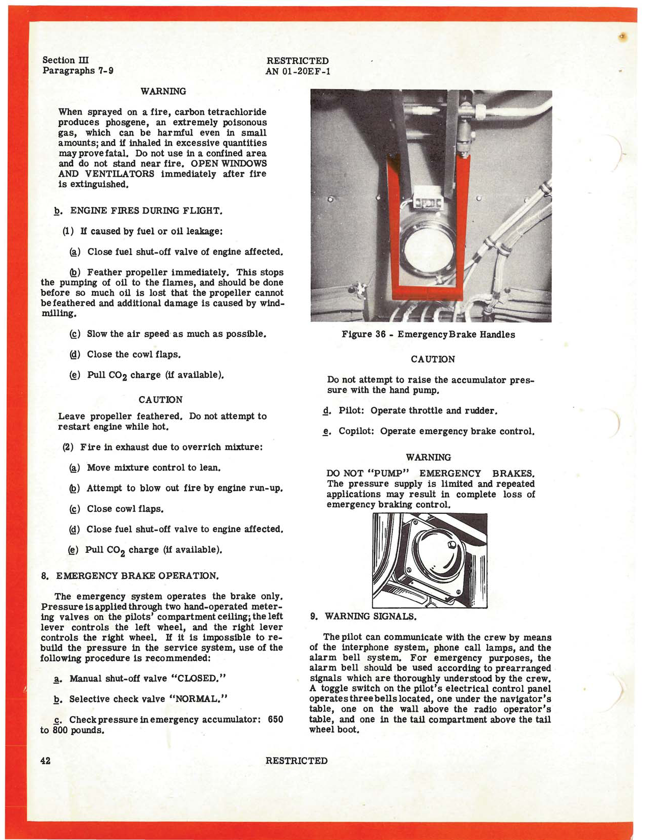 Sample page 46 from AirCorps Library document: Pilot Flight Operating Instructions - B-17F, B-17G