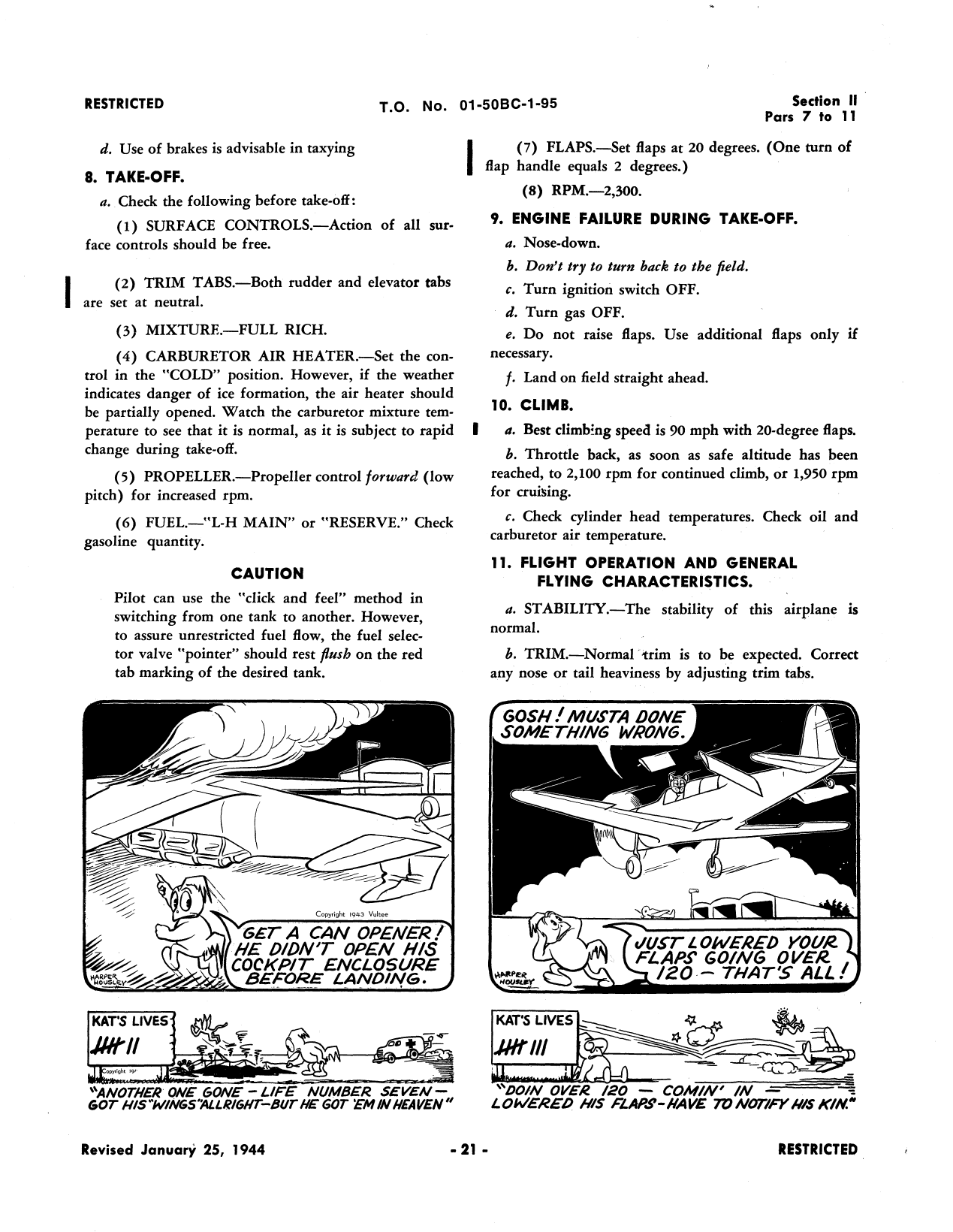Sample page 26 from AirCorps Library document: Pilot's Handbook - BT-13