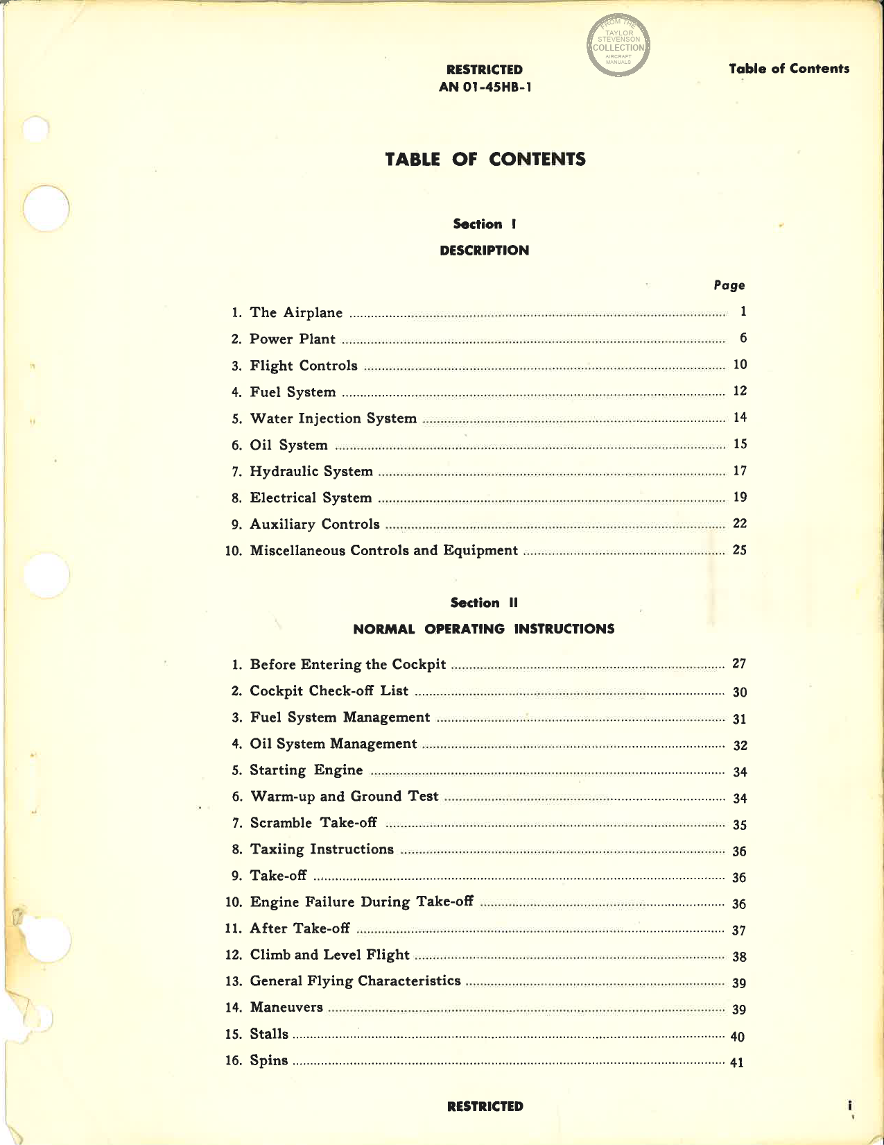 Sample page 4 from AirCorps Library document: Pilot's Handbook - Corsair - F4U-4 F4U-4B