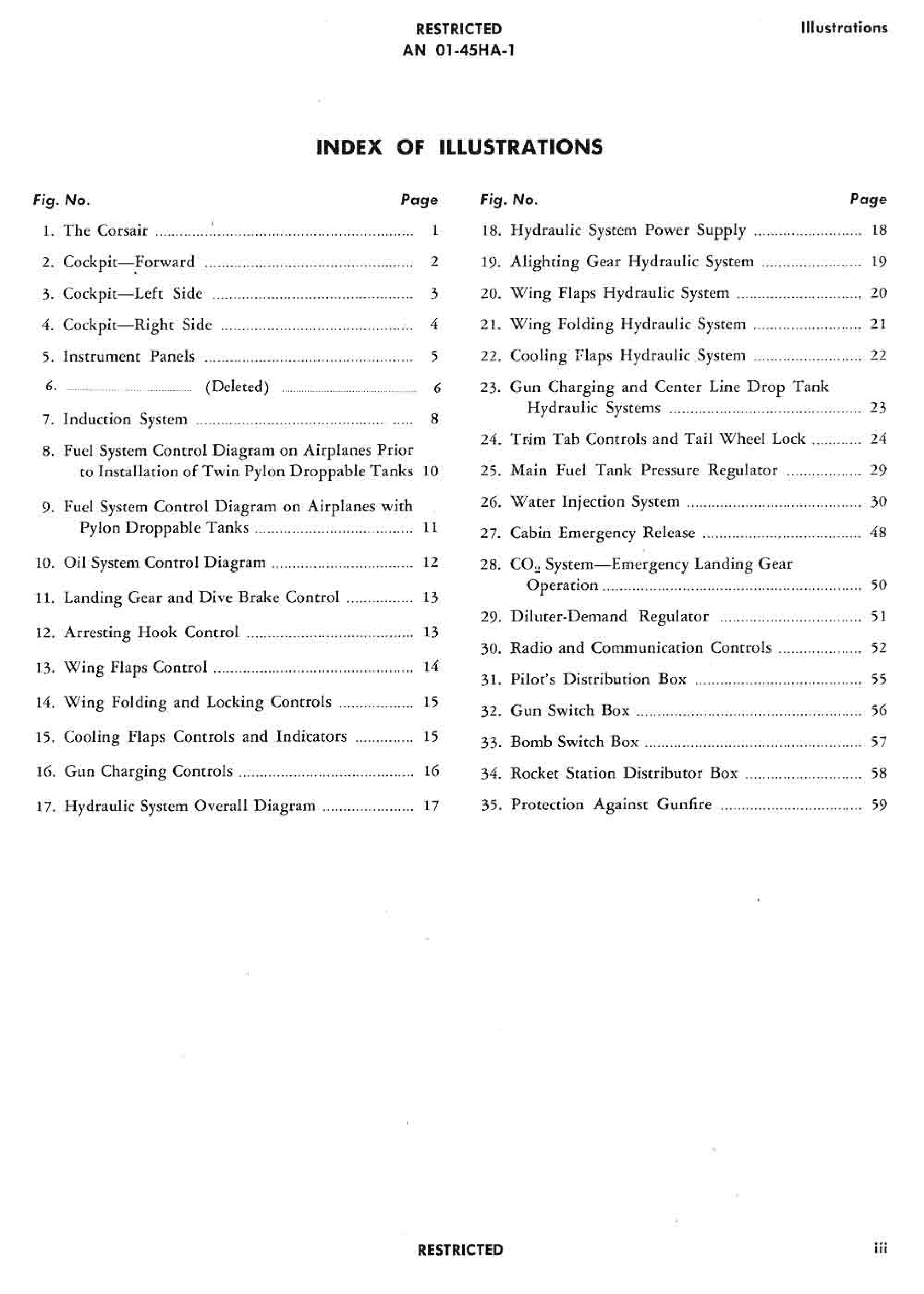 Sample page 5 from AirCorps Library document: Pilot's Handbook - Corsair - F4U, F3A, FG1