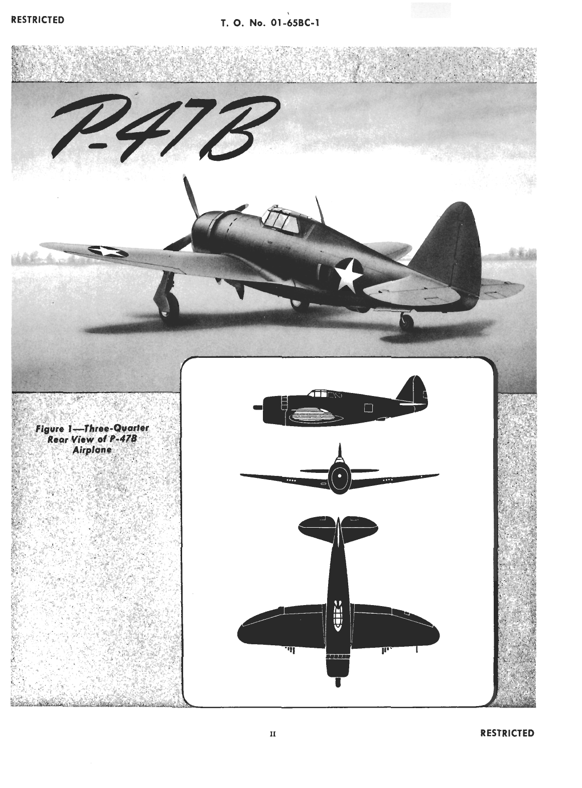Sample page 2 from AirCorps Library document: Pilot's Operating Instructions P-47B, C, D, G