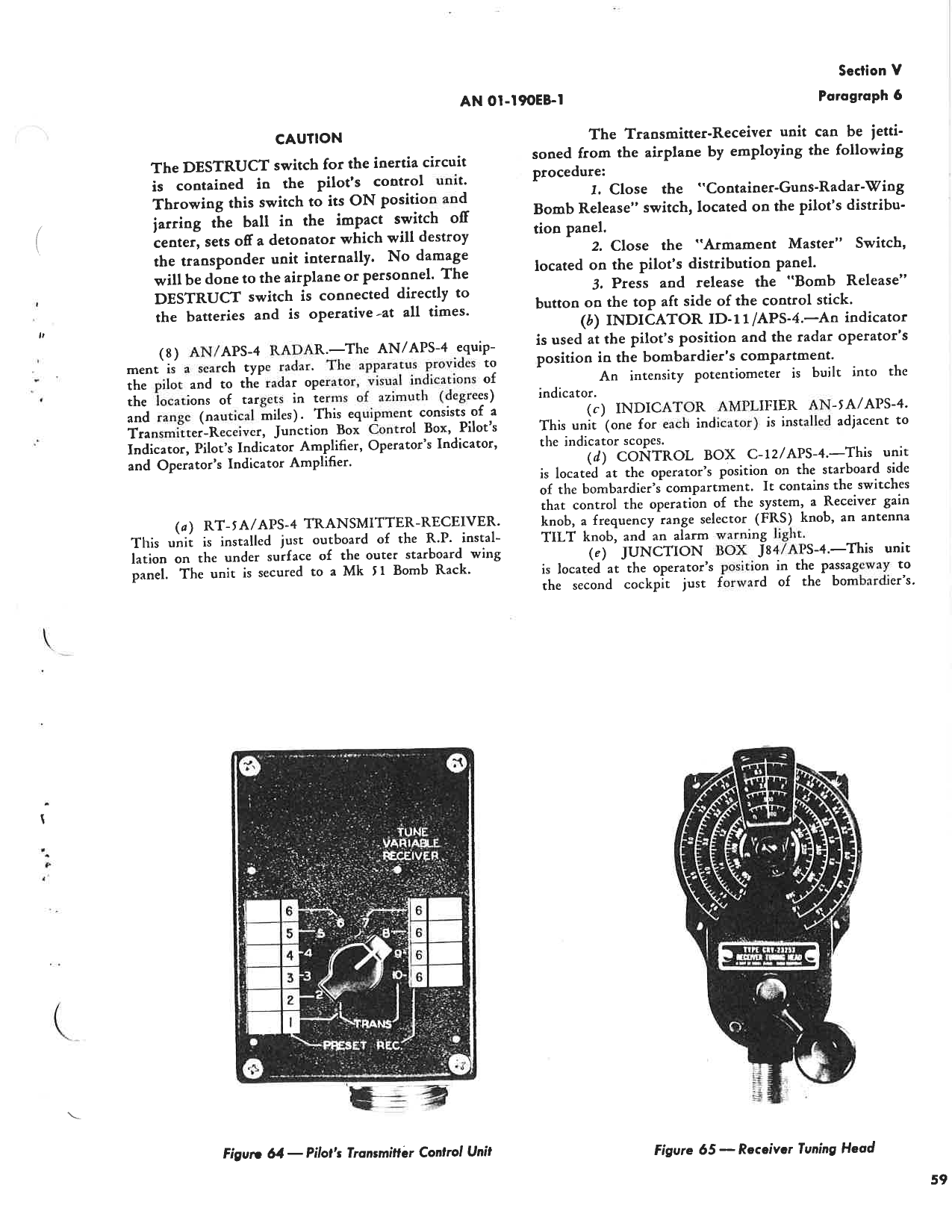 Sample page 68 from AirCorps Library document: Pilot's Handbook - TBM-3