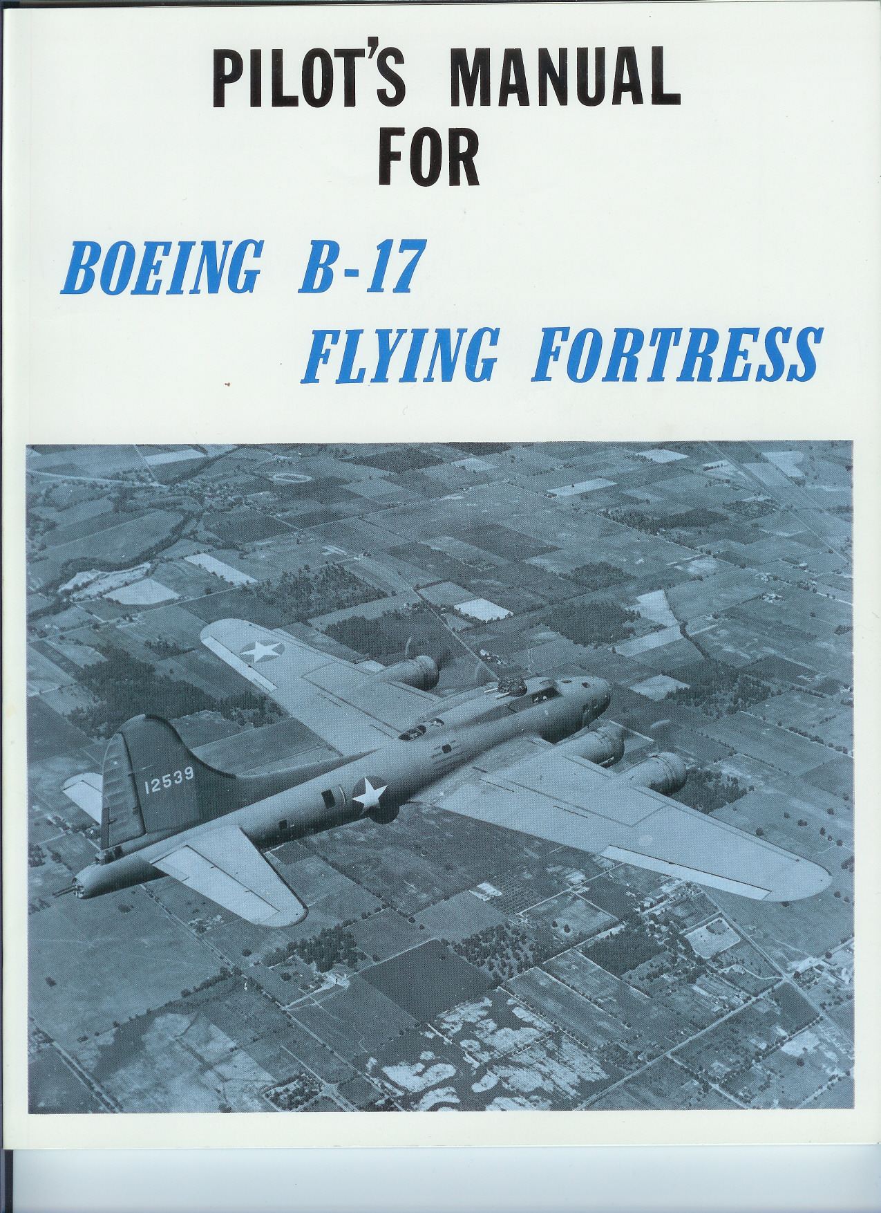 Sample page 1 from AirCorps Library document: Pilot's Manual - B-17