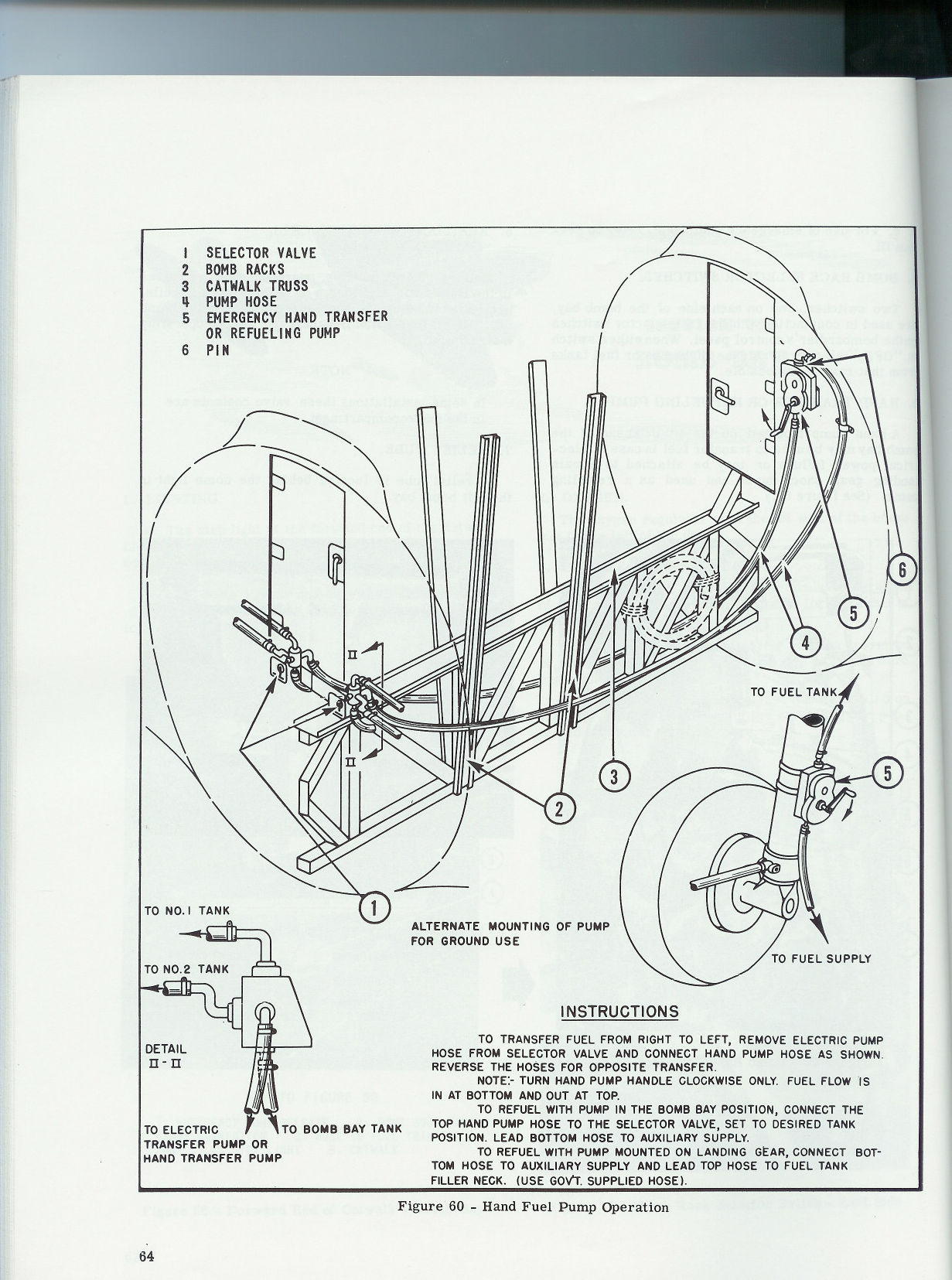 Sample page 64 from AirCorps Library document: Pilot's Manual - B-17