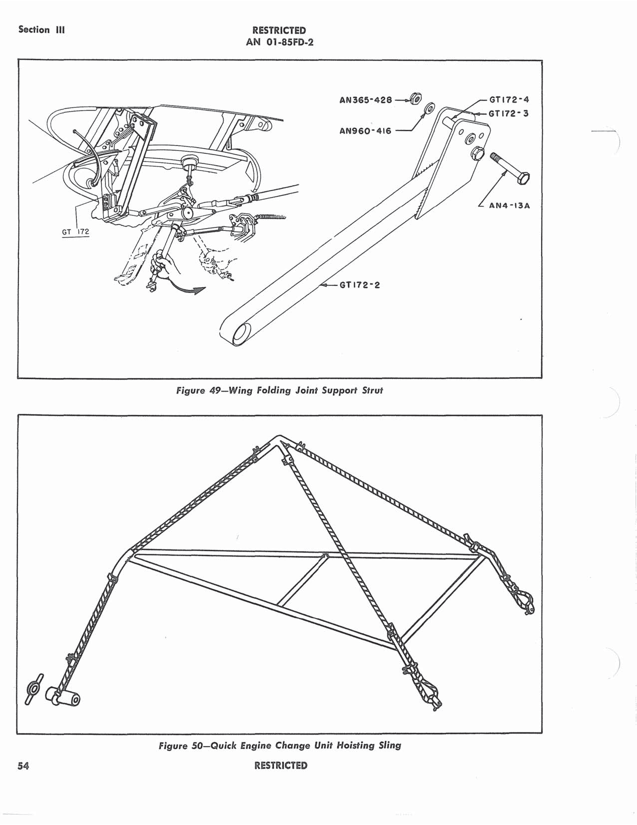 Sample page 499 from AirCorps Library document: Erection & Maintenance - F8F