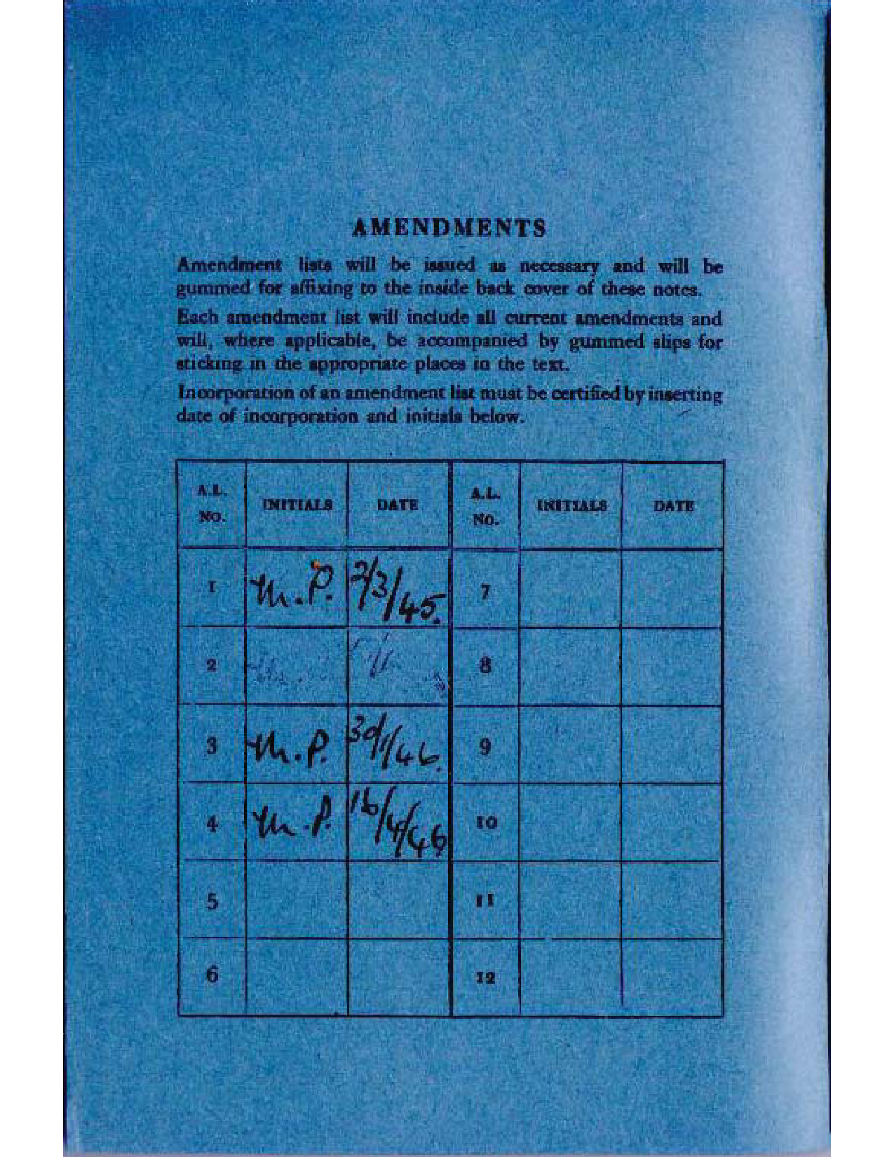 Sample page 2 from AirCorps Library document: Pilot's Notes - Corsair I-IV