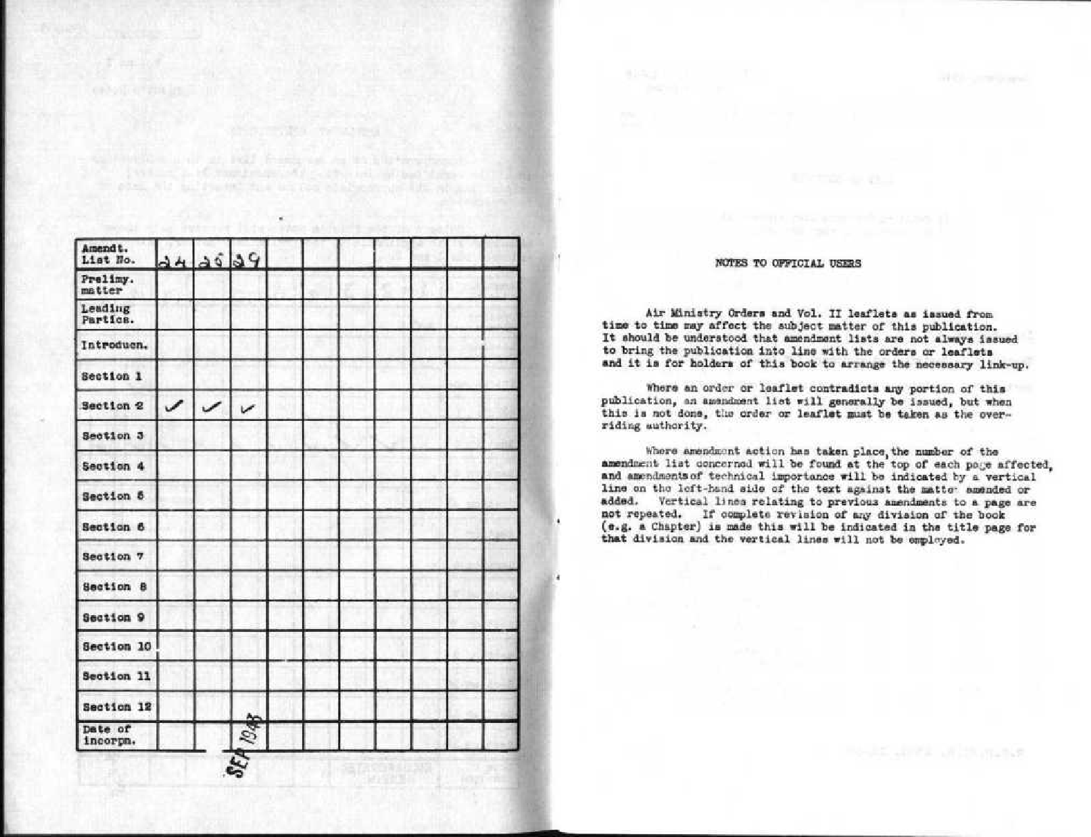 Sample page 3 from AirCorps Library document: Pilot's Notes - Hurricane