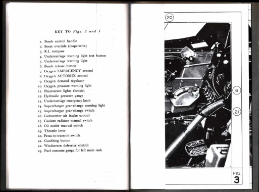 Sample page 23 from AirCorps Library document: Pilot's Notes - P-51 III