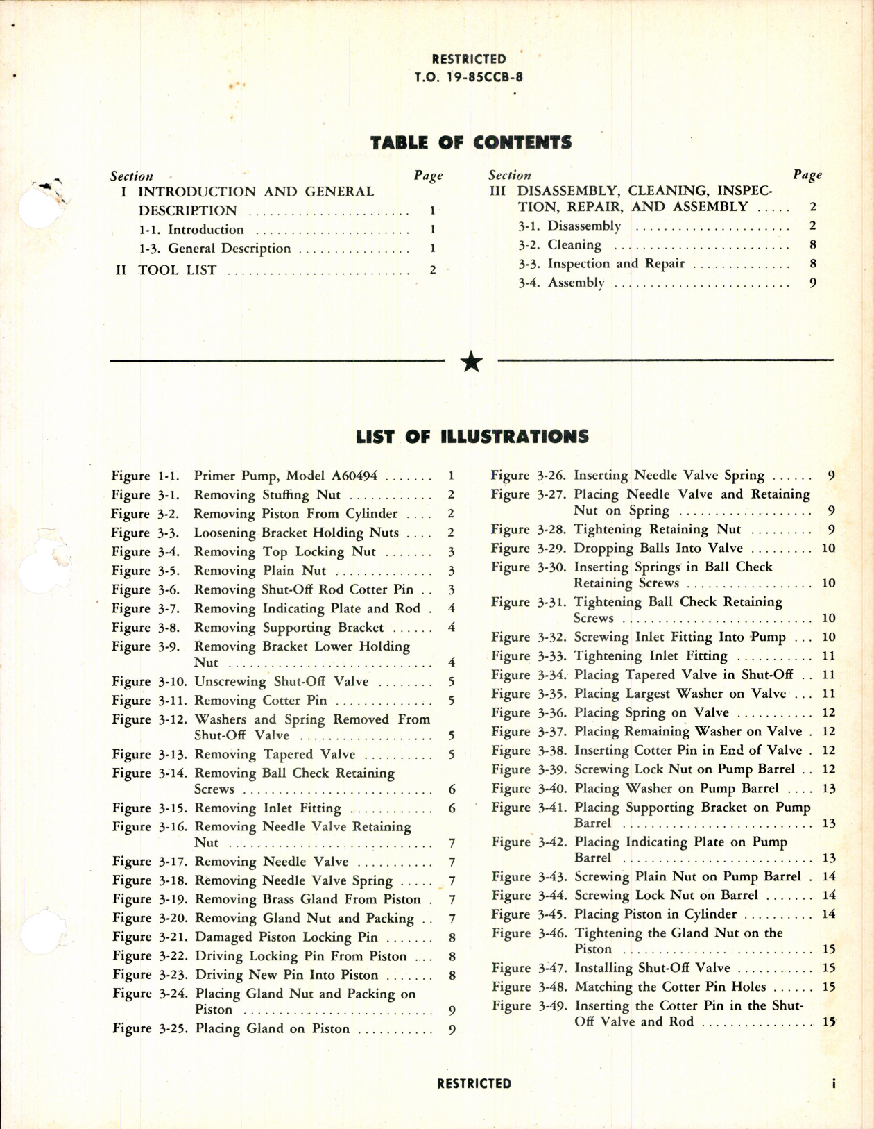 Sample page 3 from AirCorps Library document: Overhaul Instructions for Primer Pump 