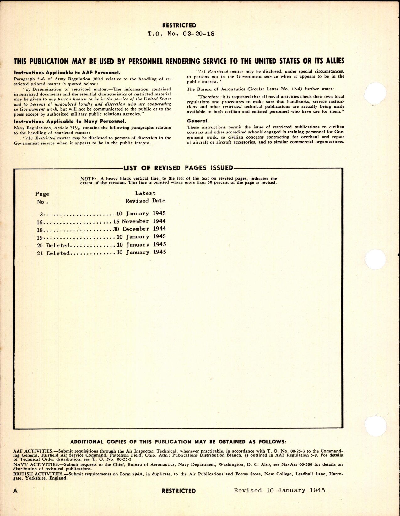 Sample page 4 from AirCorps Library document: Repair of Damaged Aluminum-Alloy Propeller Blades