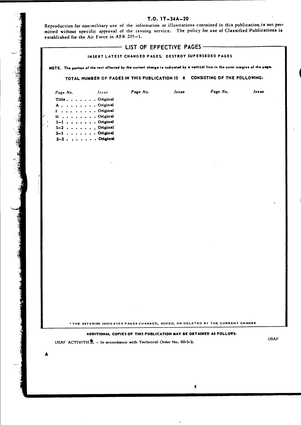 Sample page 2 from AirCorps Library document: Product Improvement Digest for T-34A Aircraft