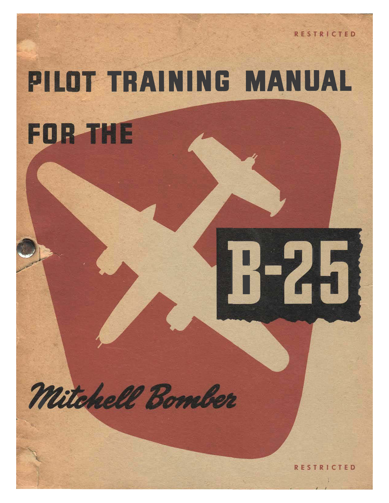 Sample page 1 from AirCorps Library document: Pilot Training Manual - B-25