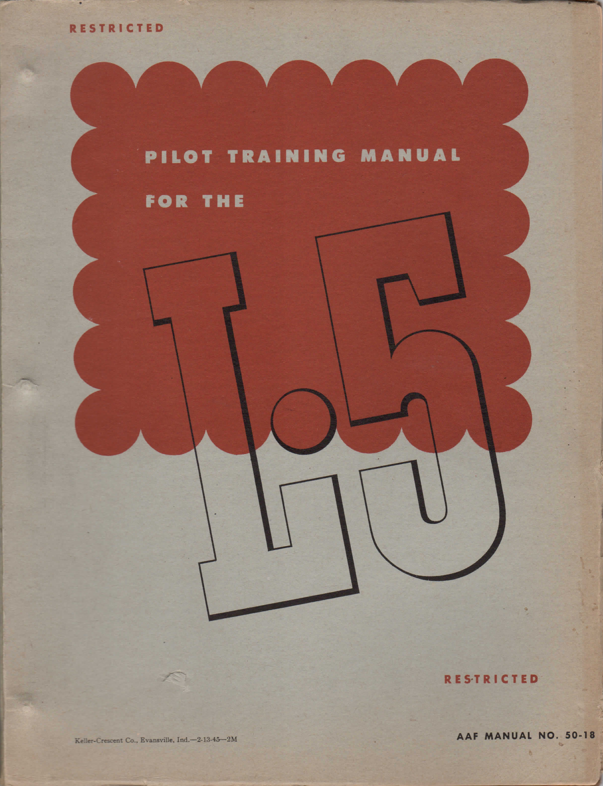 Sample page 1 from AirCorps Library document: Pilot Training Manual - L-5