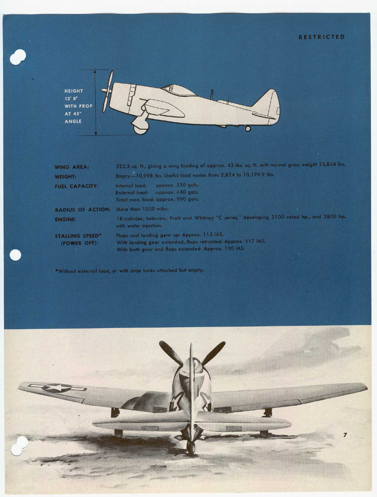 Sample page 8 from AirCorps Library document: Pilot Training Manual - P-47N