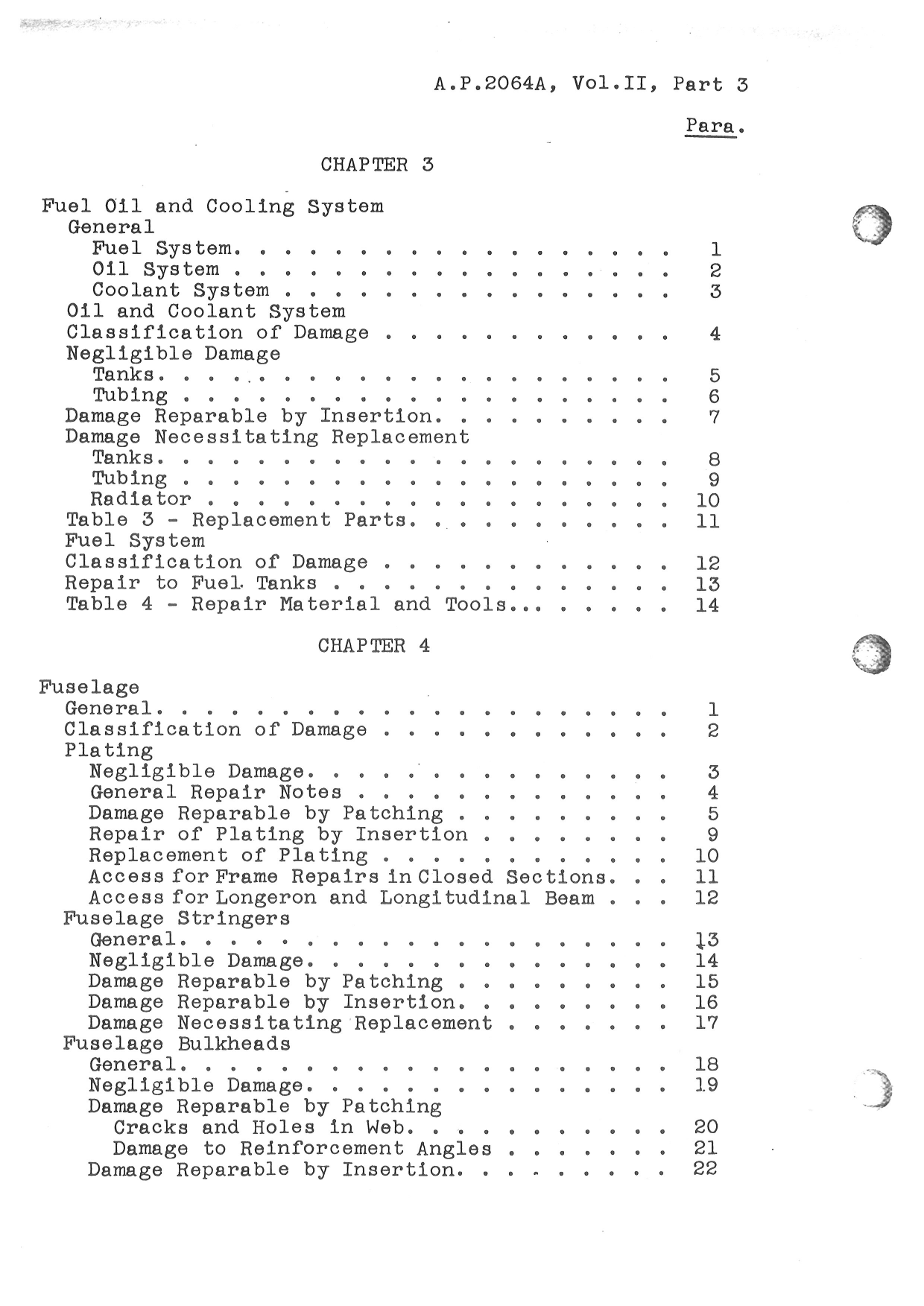 Sample page 6 from AirCorps Library document: Instructions for Repair of Airacobra I Airplane