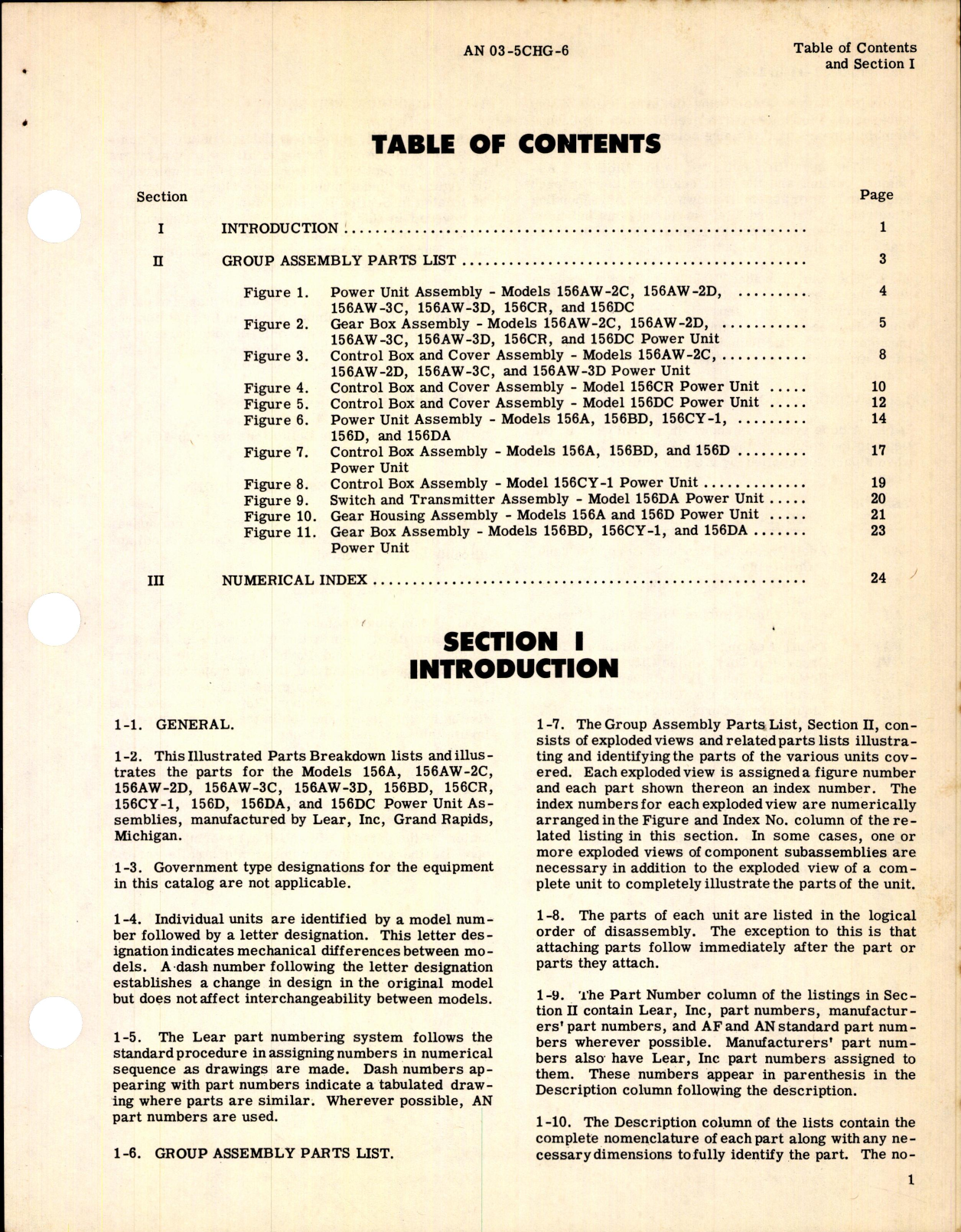 Sample page 3 from AirCorps Library document: Illustrated Parts Breakdown Power Unit Assembly