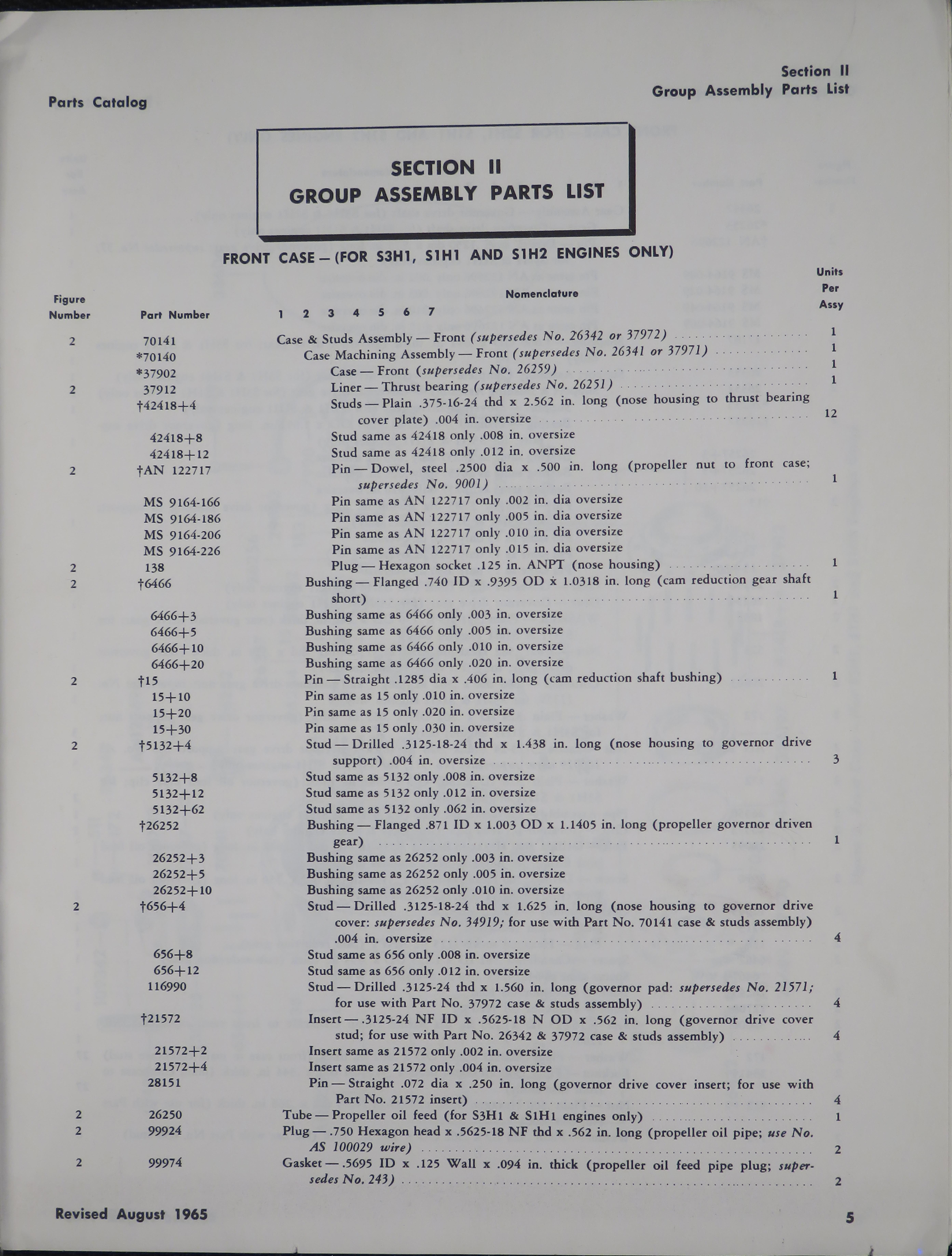 Sample page 11 from AirCorps Library document: Illustrated Parts Catalog for R-1340 Wasp Series Engines