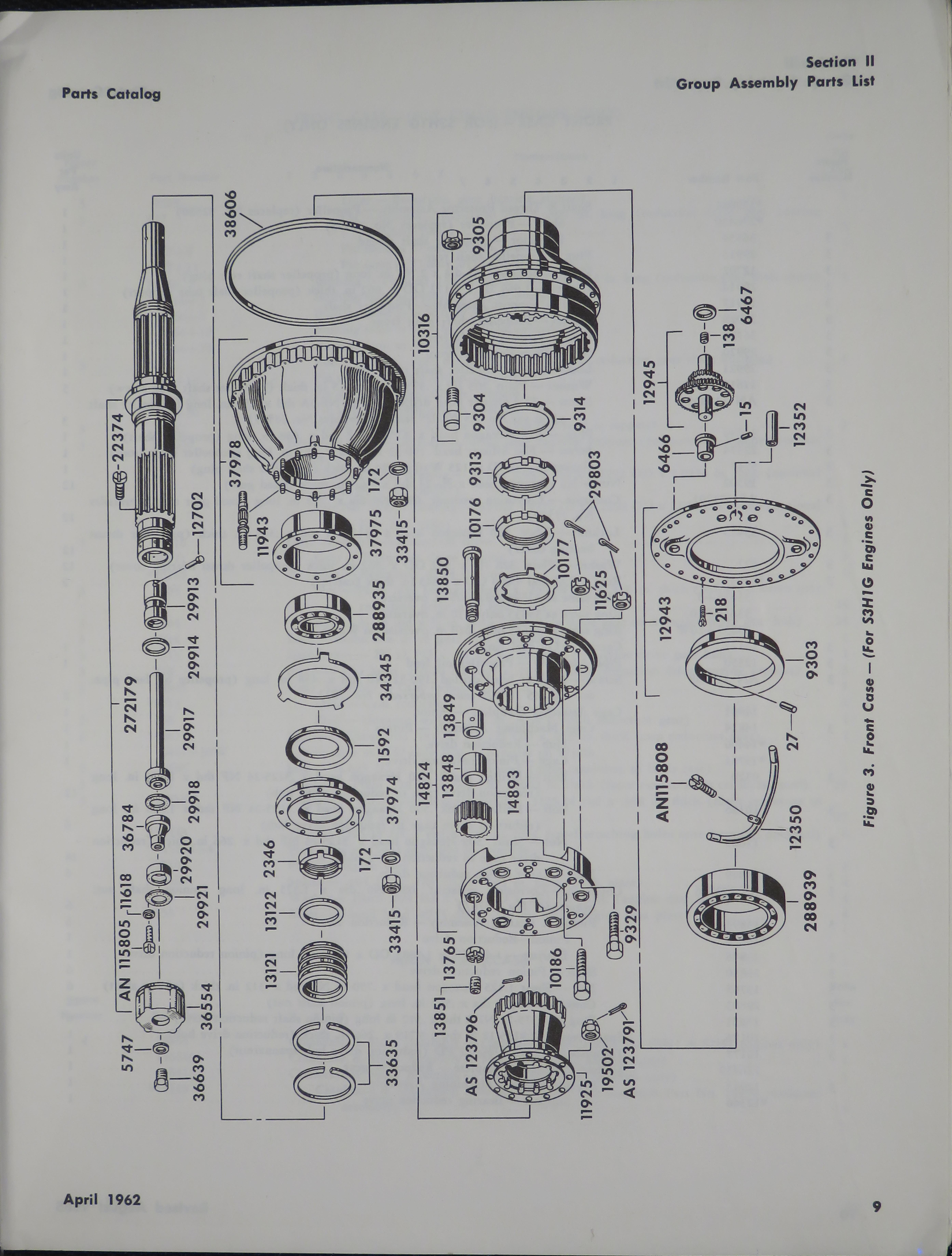 Sample page 15 from AirCorps Library document: Illustrated Parts Catalog for R-1340 Wasp Series Engines