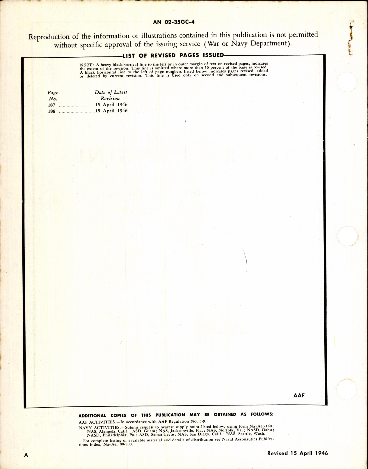 Sample page 2 from AirCorps Library document: Parts Catalog for Aircraft Engines Models R-1820 