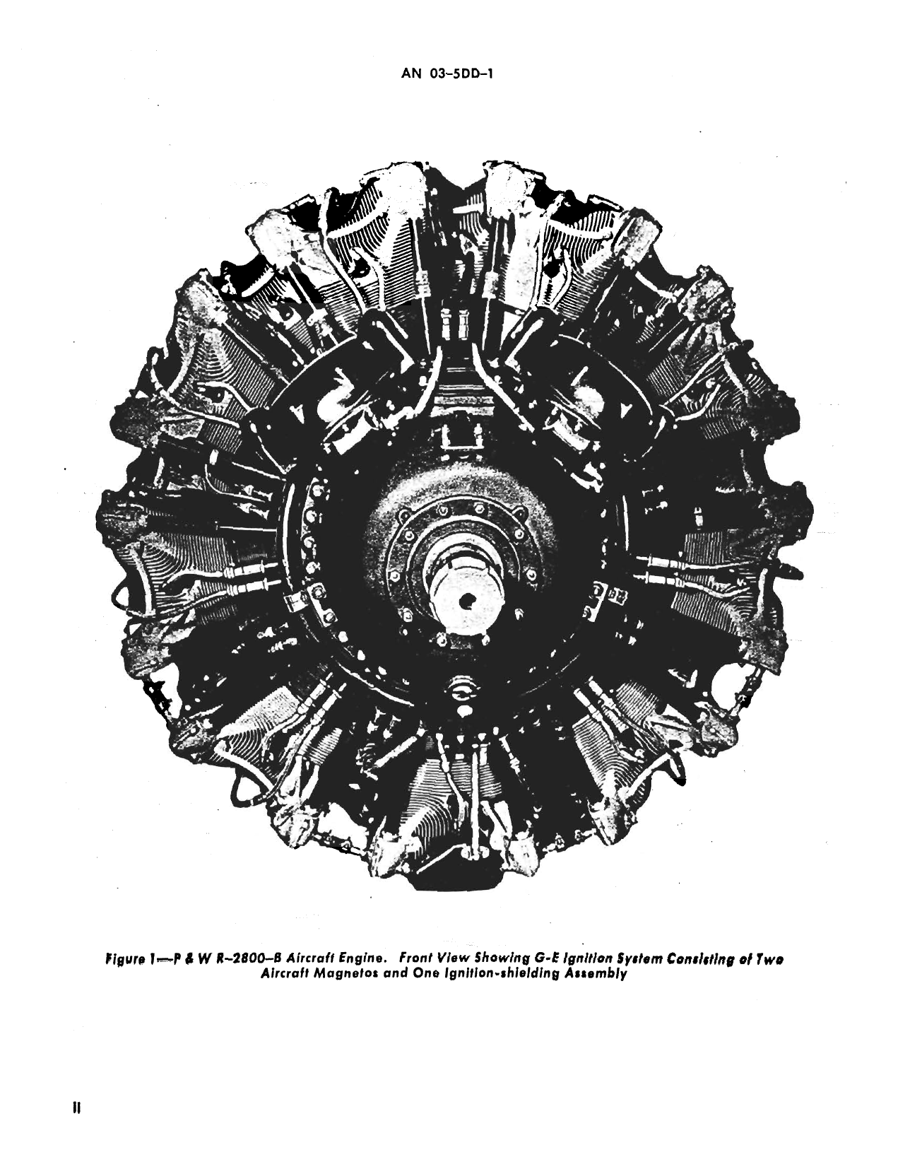 Sample page 4 from AirCorps Library document: Operation, Service, & Overhaul Manual with Parts Catalog for R-2800 B Series