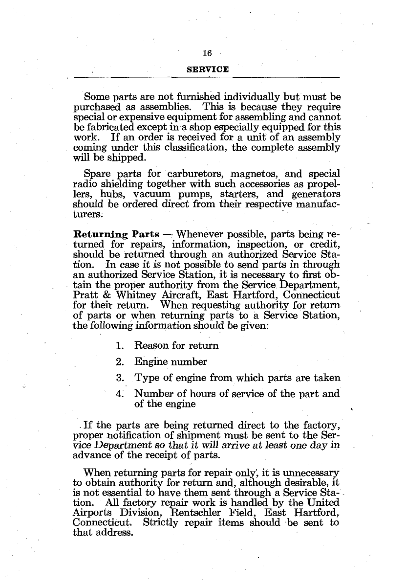 Sample page 14 from AirCorps Library document: Operators Handbook for Double Wasp B Series Engines R-2800-8 and -10